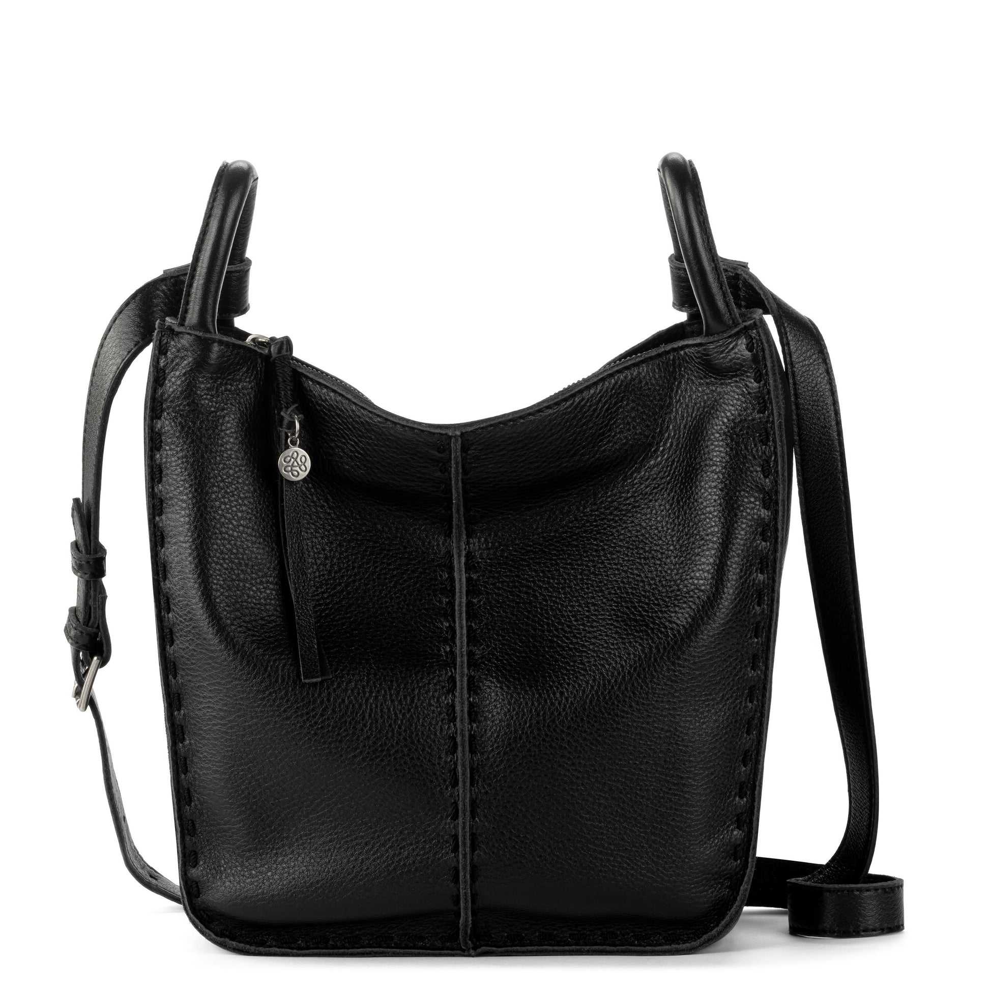 The Sak Los Feliz Slouchy Crossbody Leather - |Black|