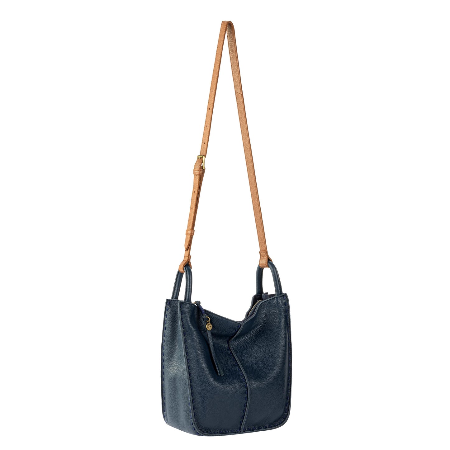 The Sak Los Feliz Slouchy Crossbody Leather - |Indigo|