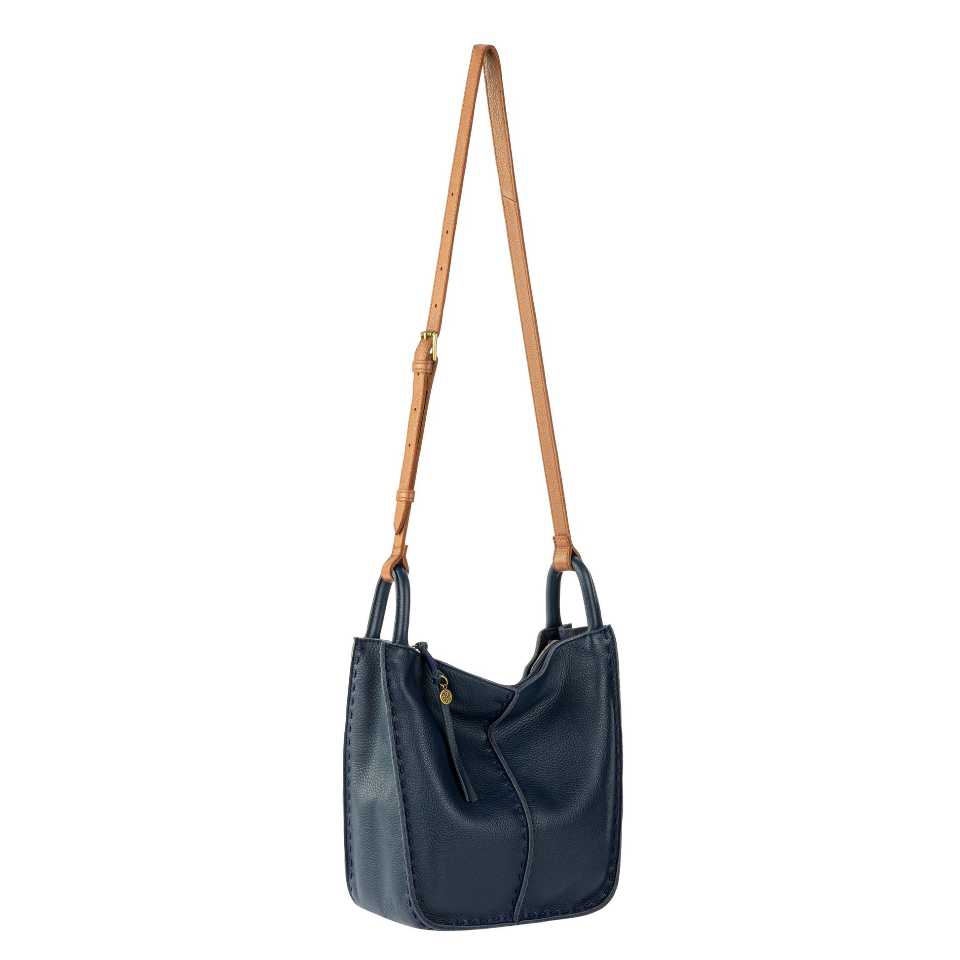 The Sak Los Feliz Slouchy Crossbody Leather - |Indigo|