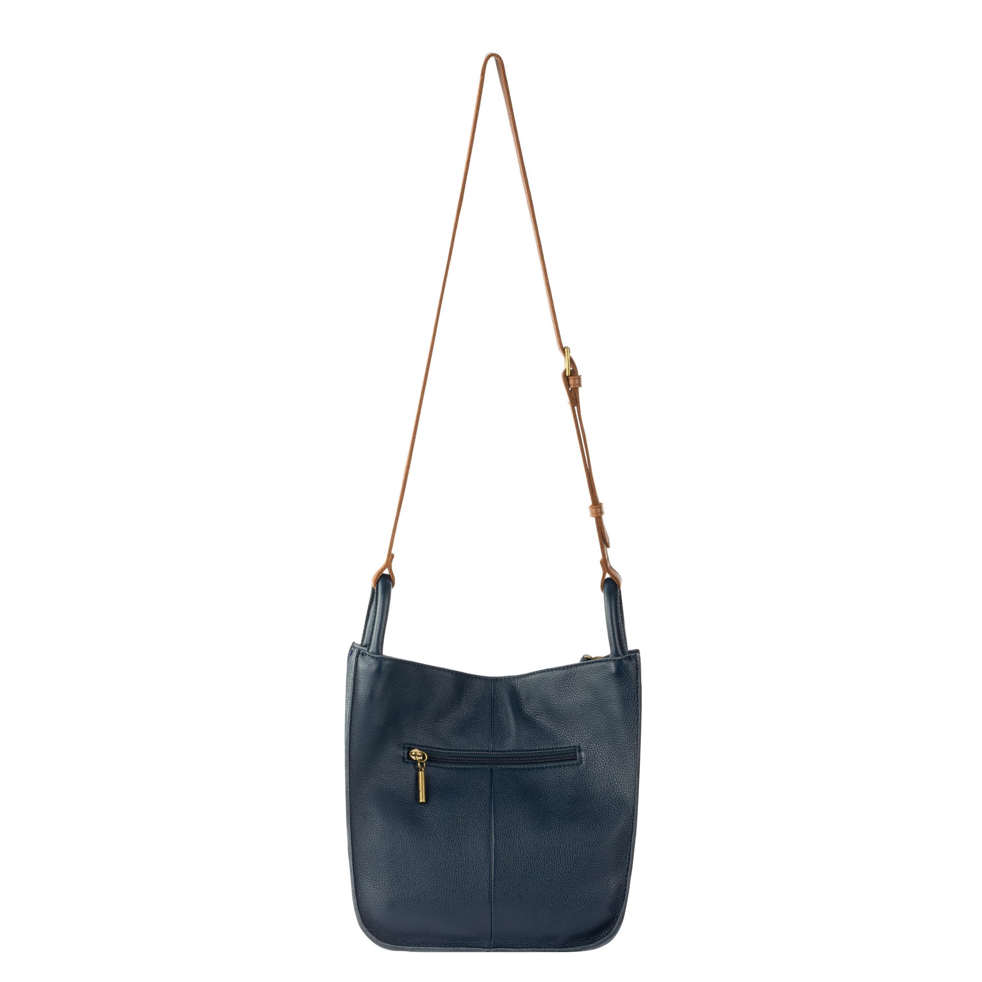 The Sak Los Feliz Slouchy Crossbody Leather - |Indigo|