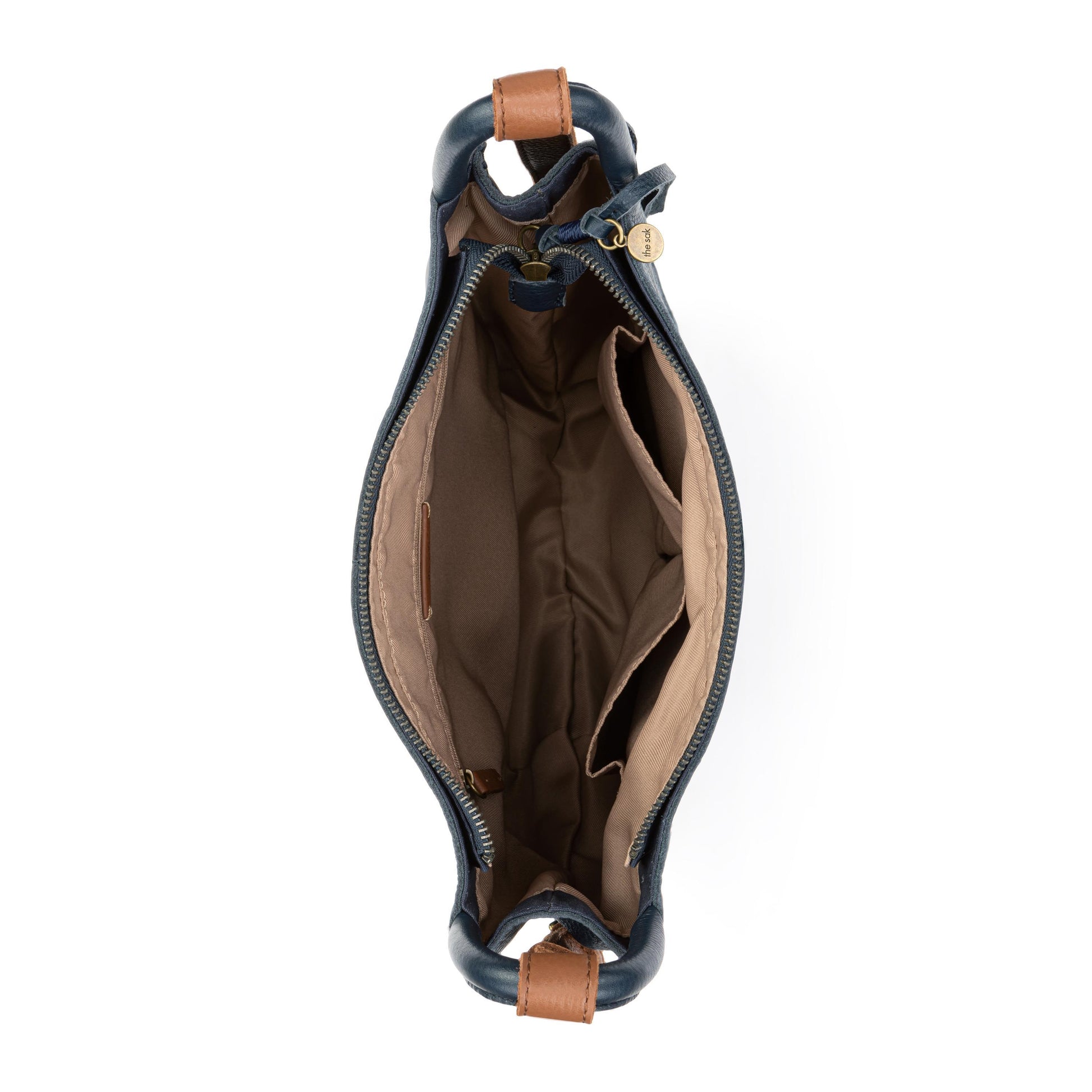 The Sak Los Feliz Slouchy Crossbody Leather - |Indigo|