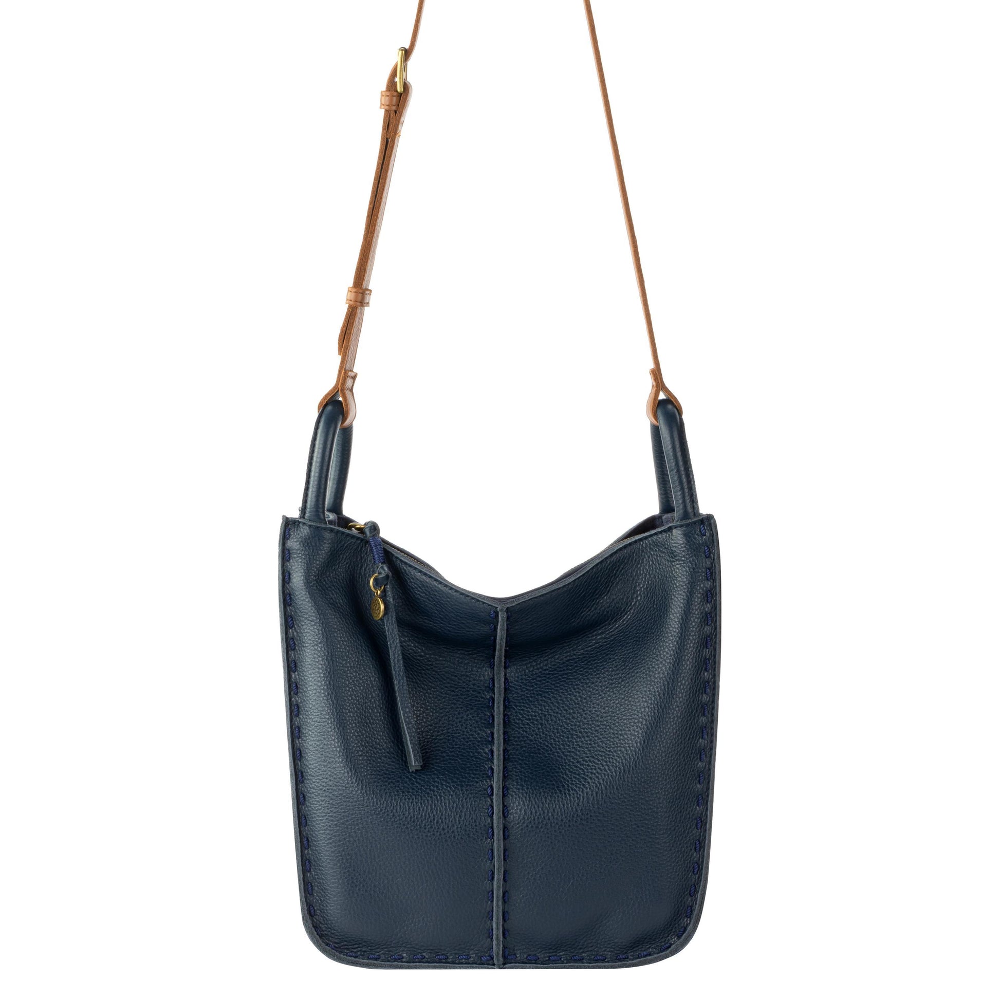 The Sak Los Feliz Slouchy Crossbody Leather - |Indigo|