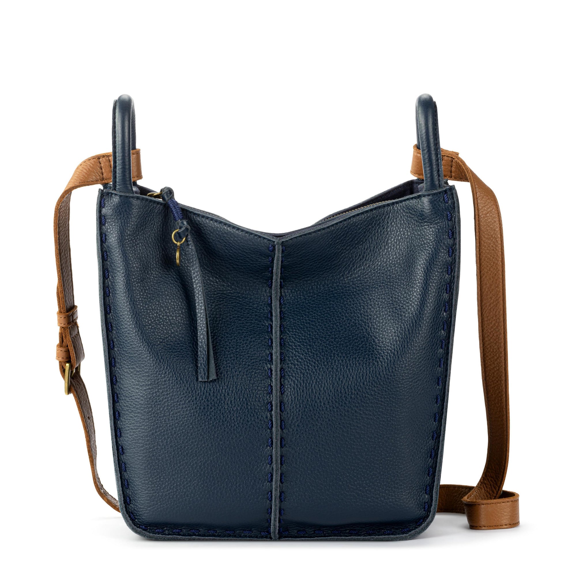 The Sak Los Feliz Slouchy Crossbody Leather - |Indigo|
