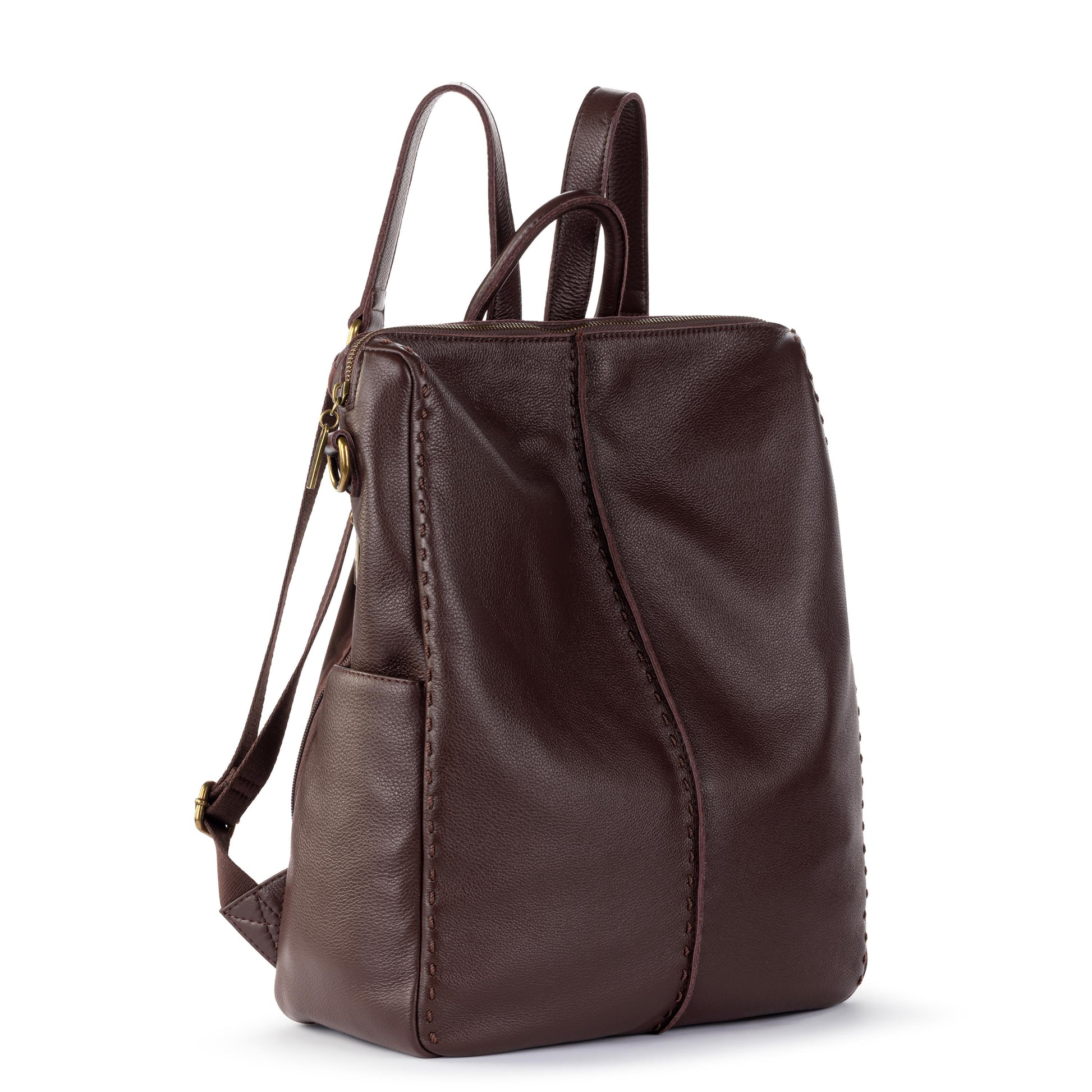 The Sak Los Feliz Backpack Leather - |Mahogany|