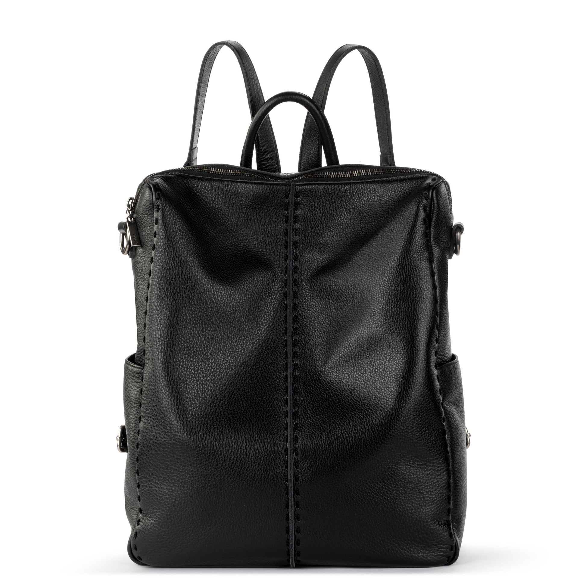 The Sak Los Feliz Backpack Leather - |Black|