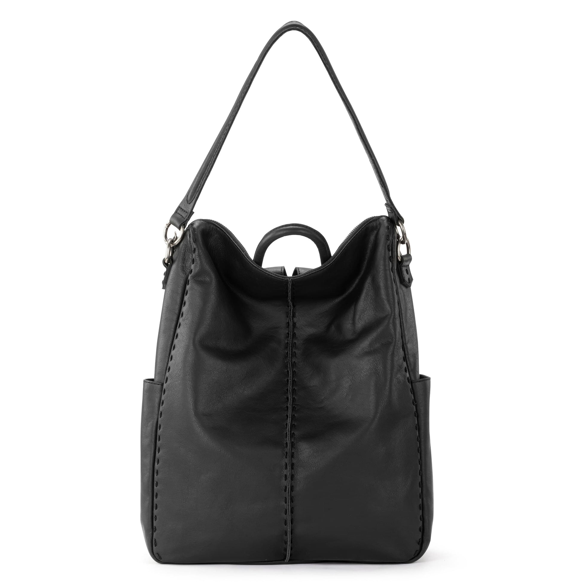 The Sak Los Feliz Backpack Leather - |Black|