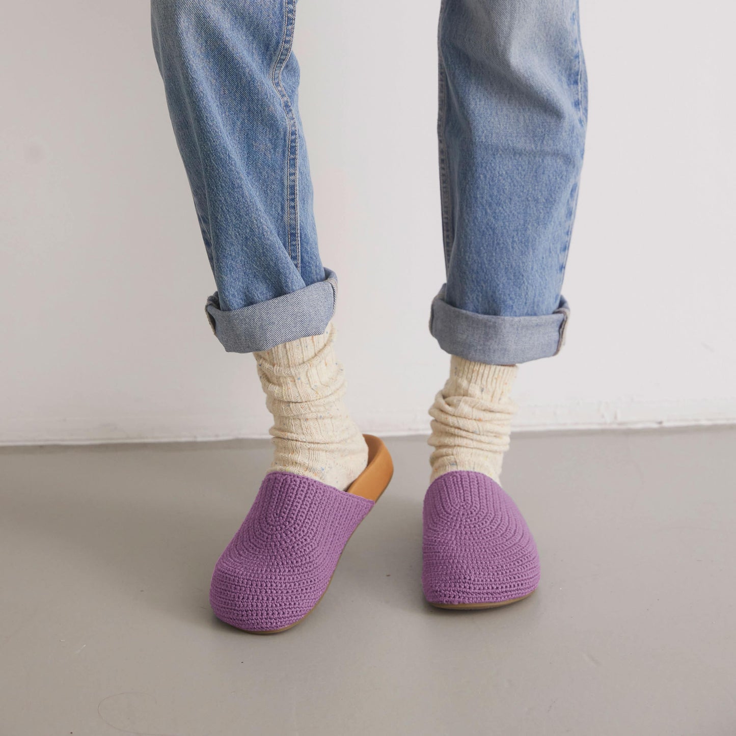 The Sak Bolinas Clog Crochet - |Heather|