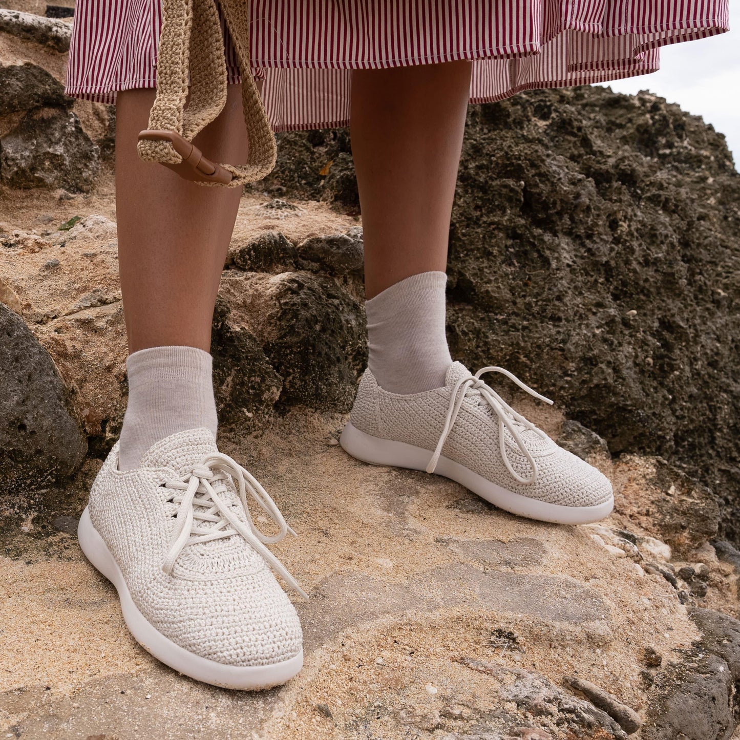The Sak Asha Sneaker Crochet - |Natural|