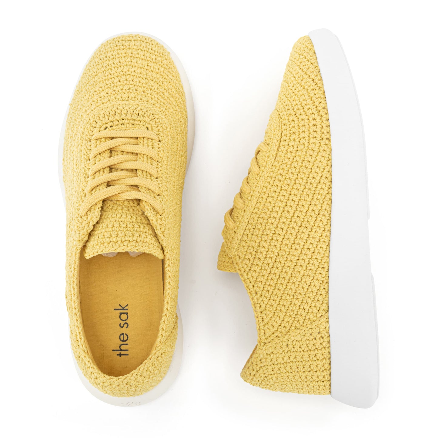 The Sak Asha Sneaker Crochet - |Chartreuse|