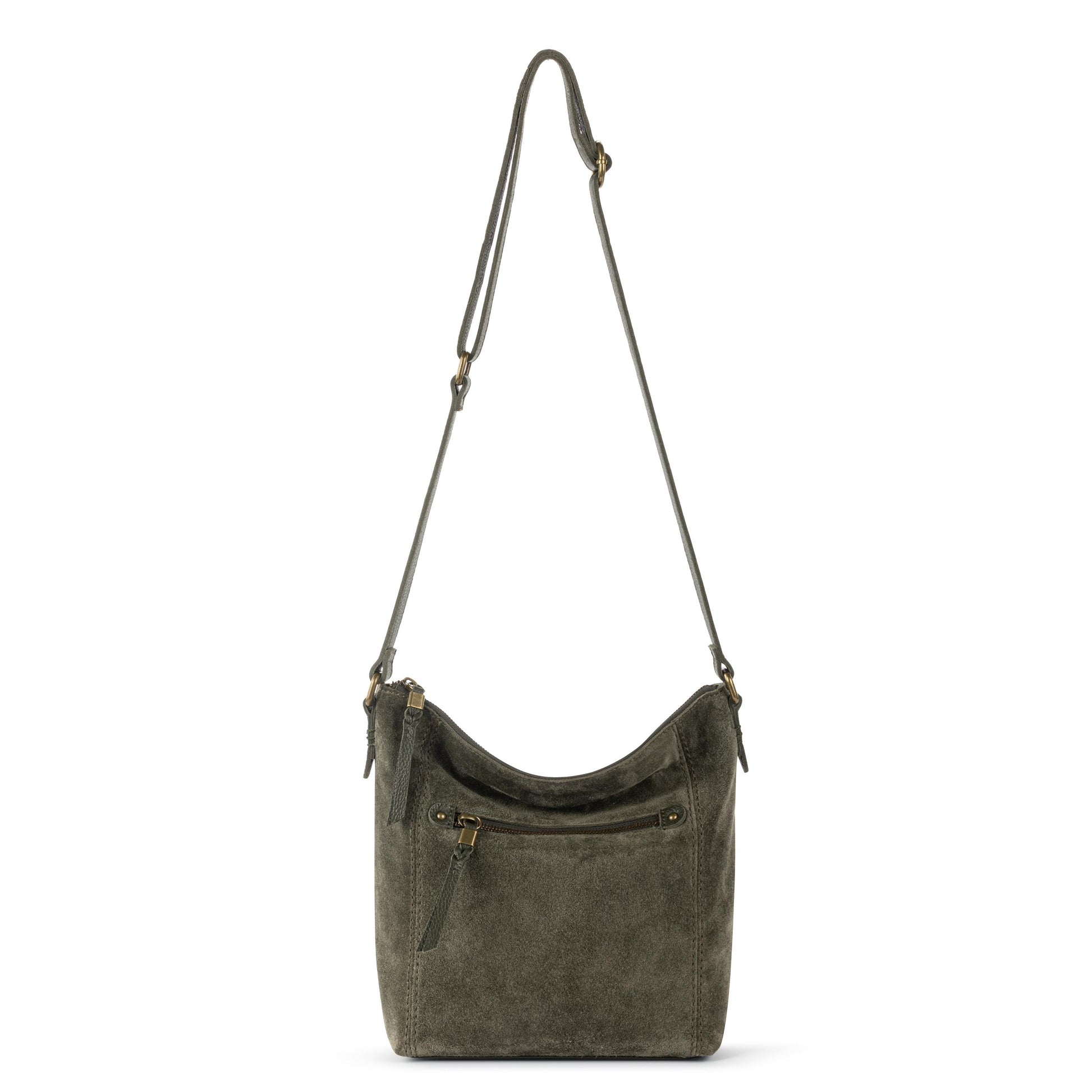 The Sak Ashland Crossbody Leather - |Moss Suede|