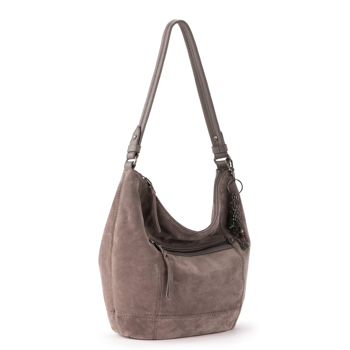 The Sak Sequoia Hobo Leather - |Mushroom Suede|