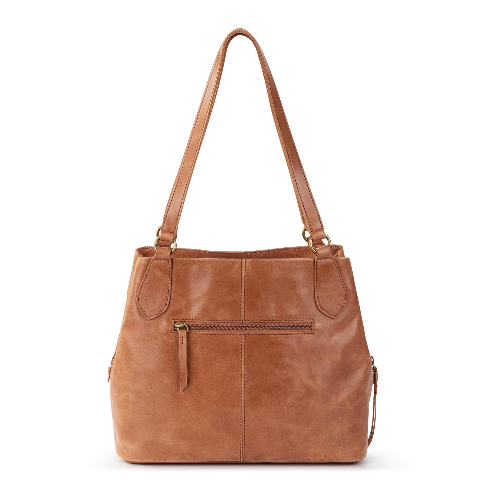 The Sak Melrose Satchel Leather - |Tobacco Floral Embossed|