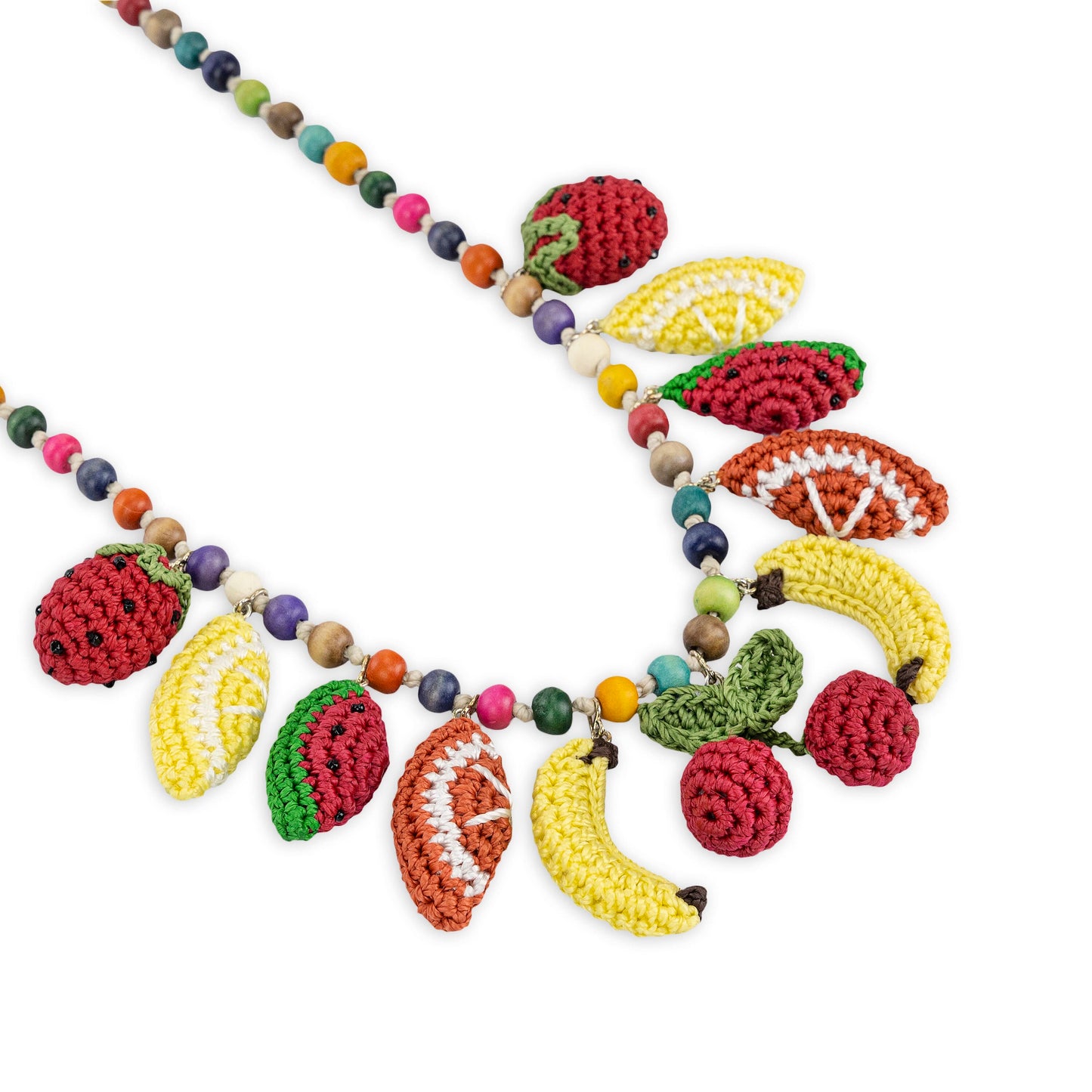 The Sak Clara Charm Necklace - |Fruits|