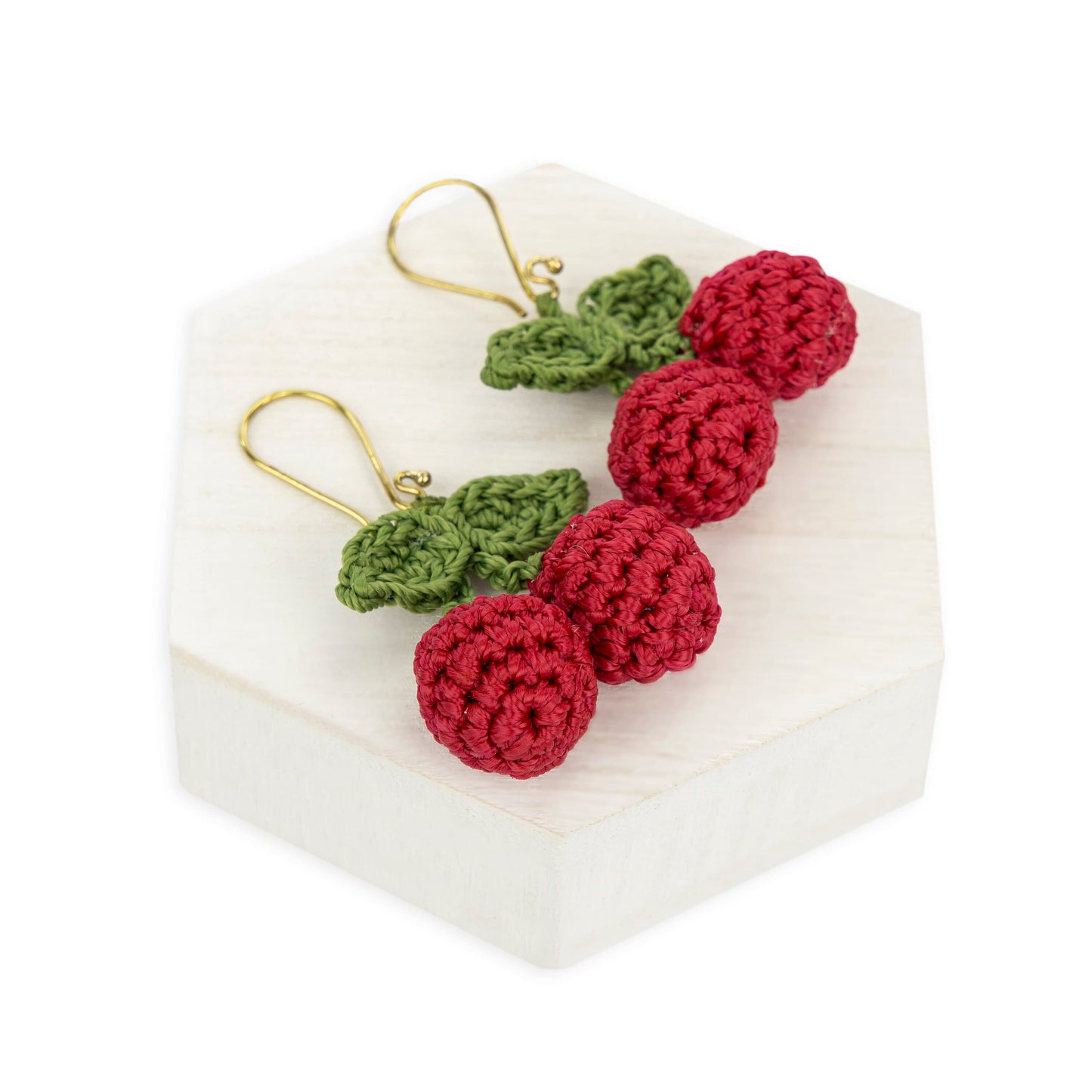 The Sak Cyrus Charm Earrings - |Cherry|