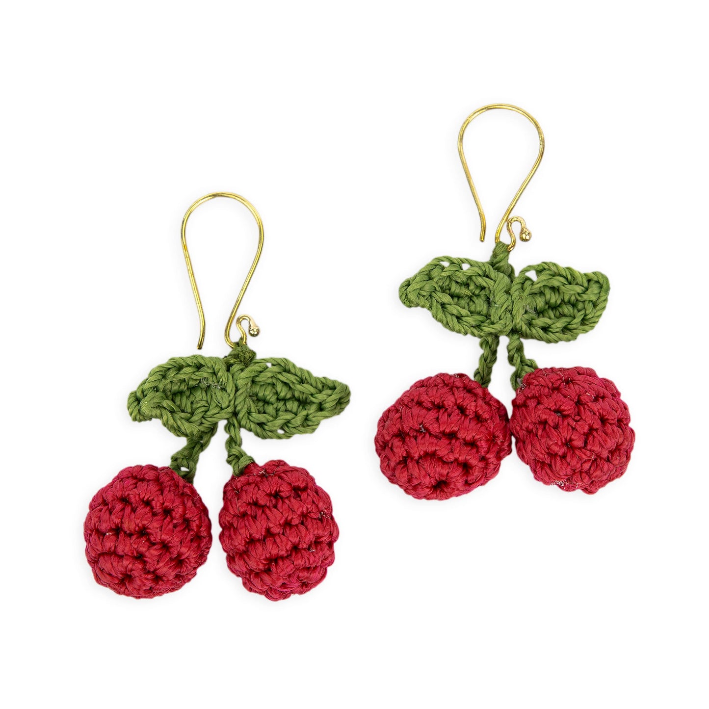 The Sak Cyrus Charm Earrings - |Cherry|