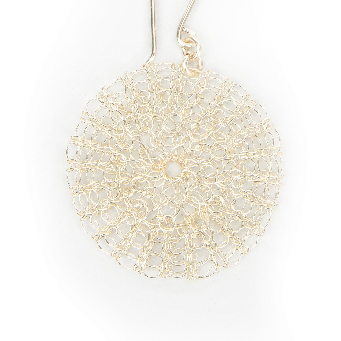 The Sak Parker Disc Earrings - |Silver|