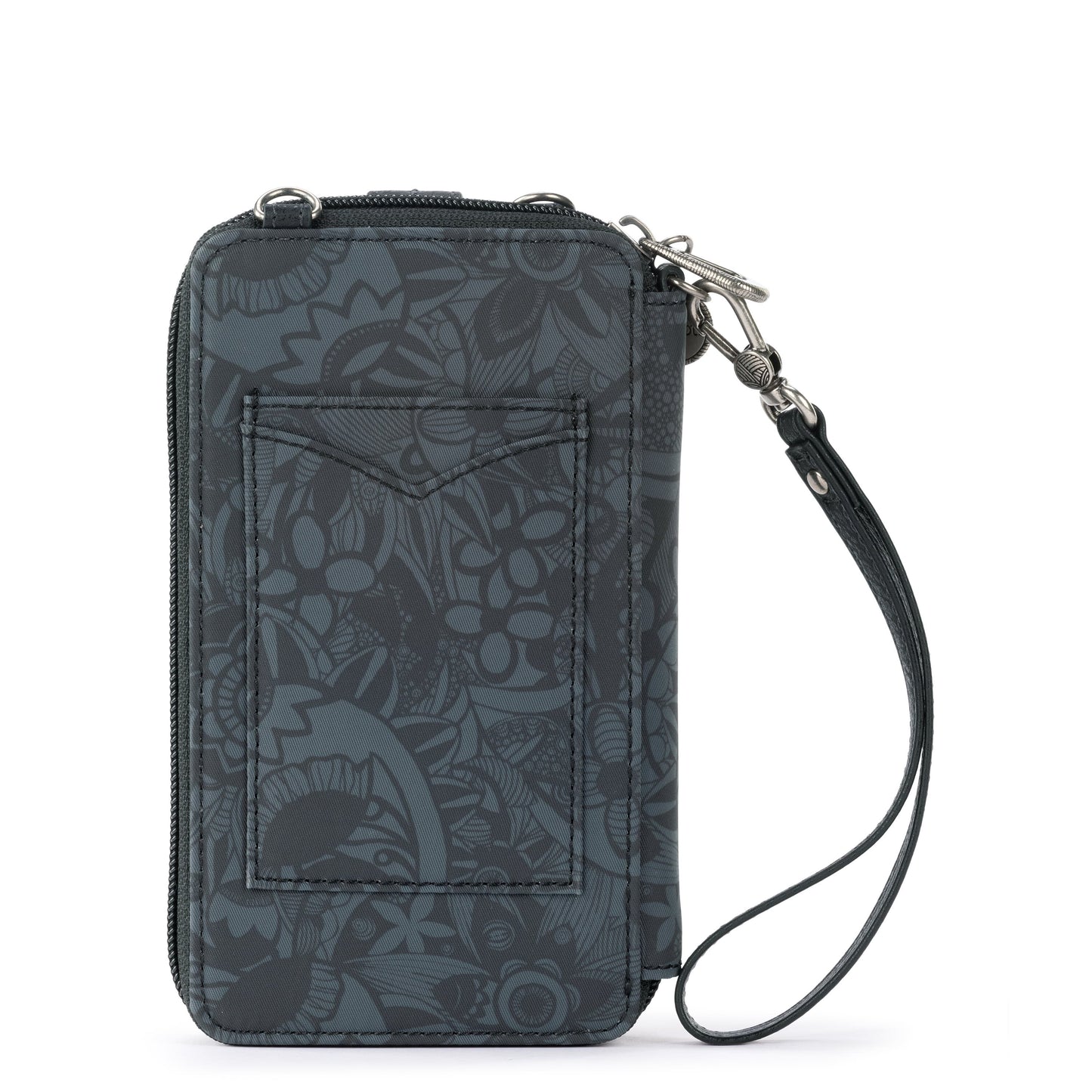 Sakroots Salinas Smartphone Crossbody EcoTwill - |Black Spirit Desert|