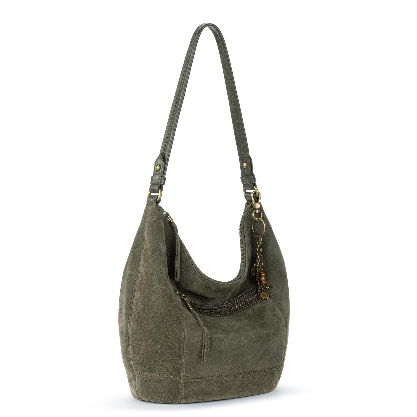The Sak Sequoia Hobo Leather - |Moss Suede|