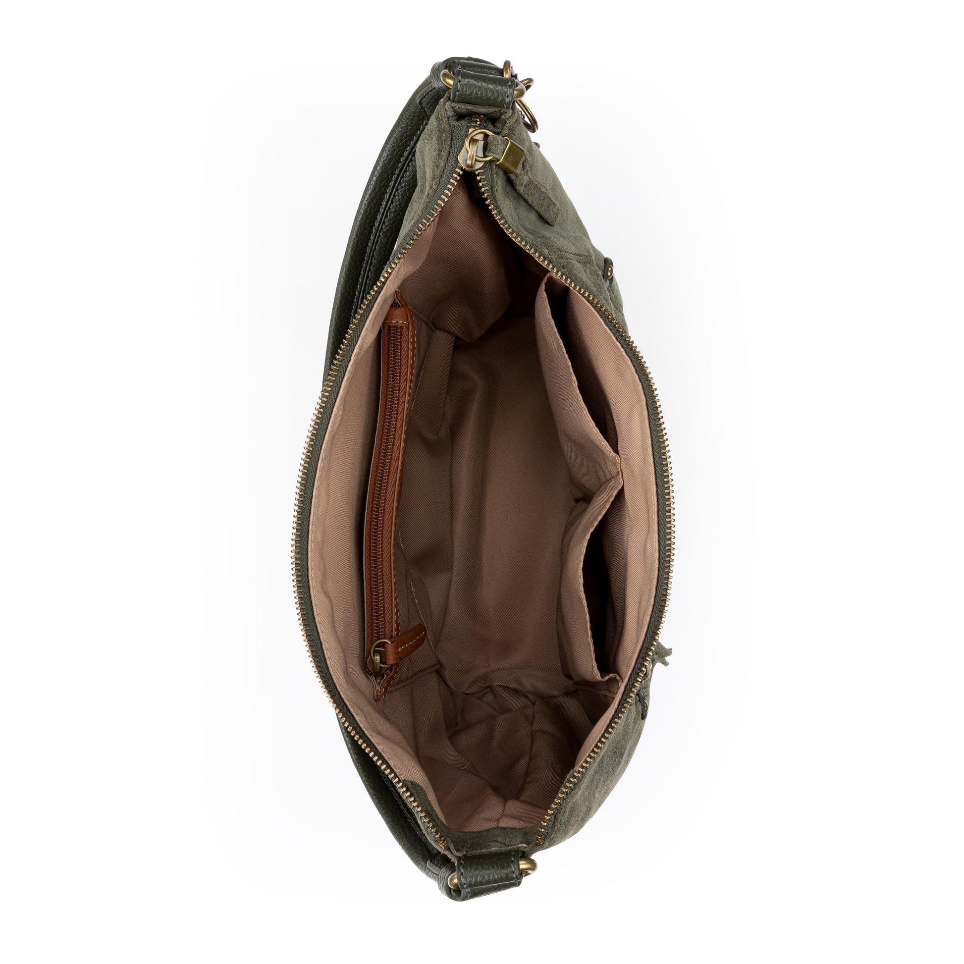The Sak Sequoia Hobo Leather - |Moss Suede|