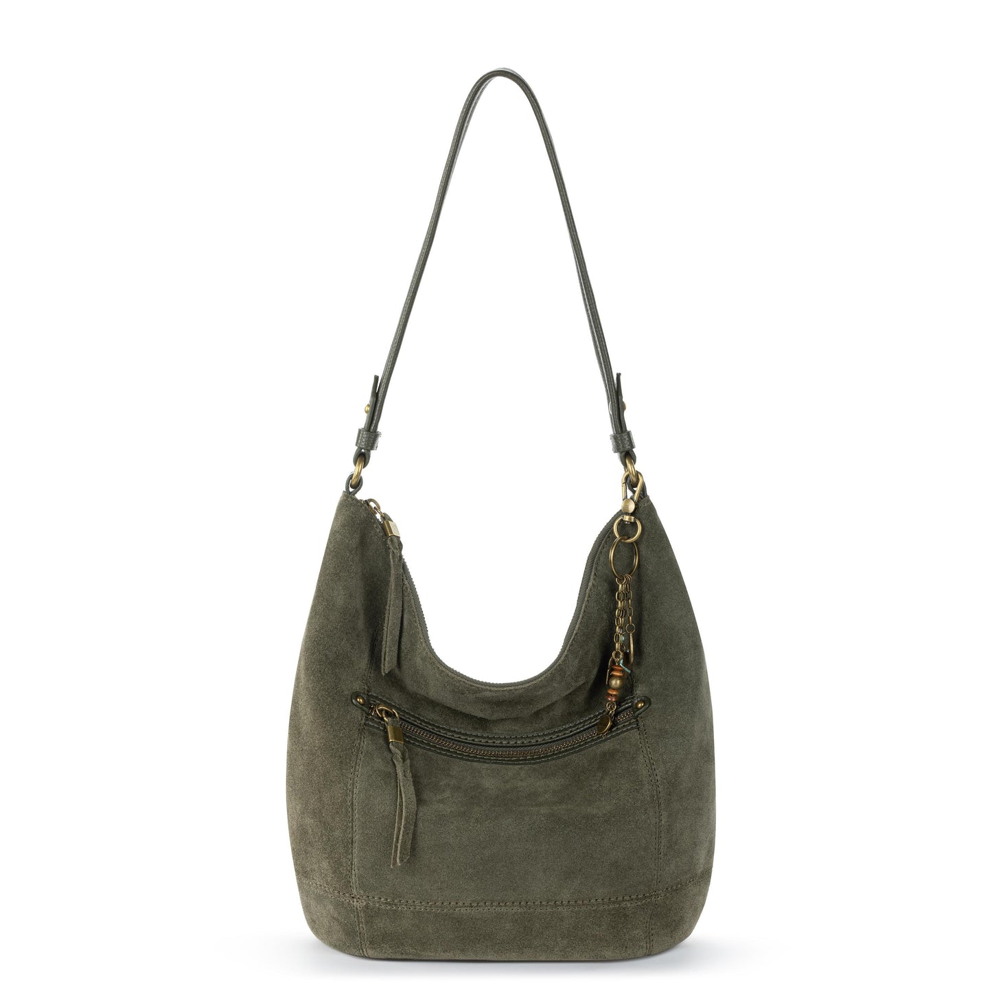 The Sak Sequoia Hobo Leather - |Moss Suede|