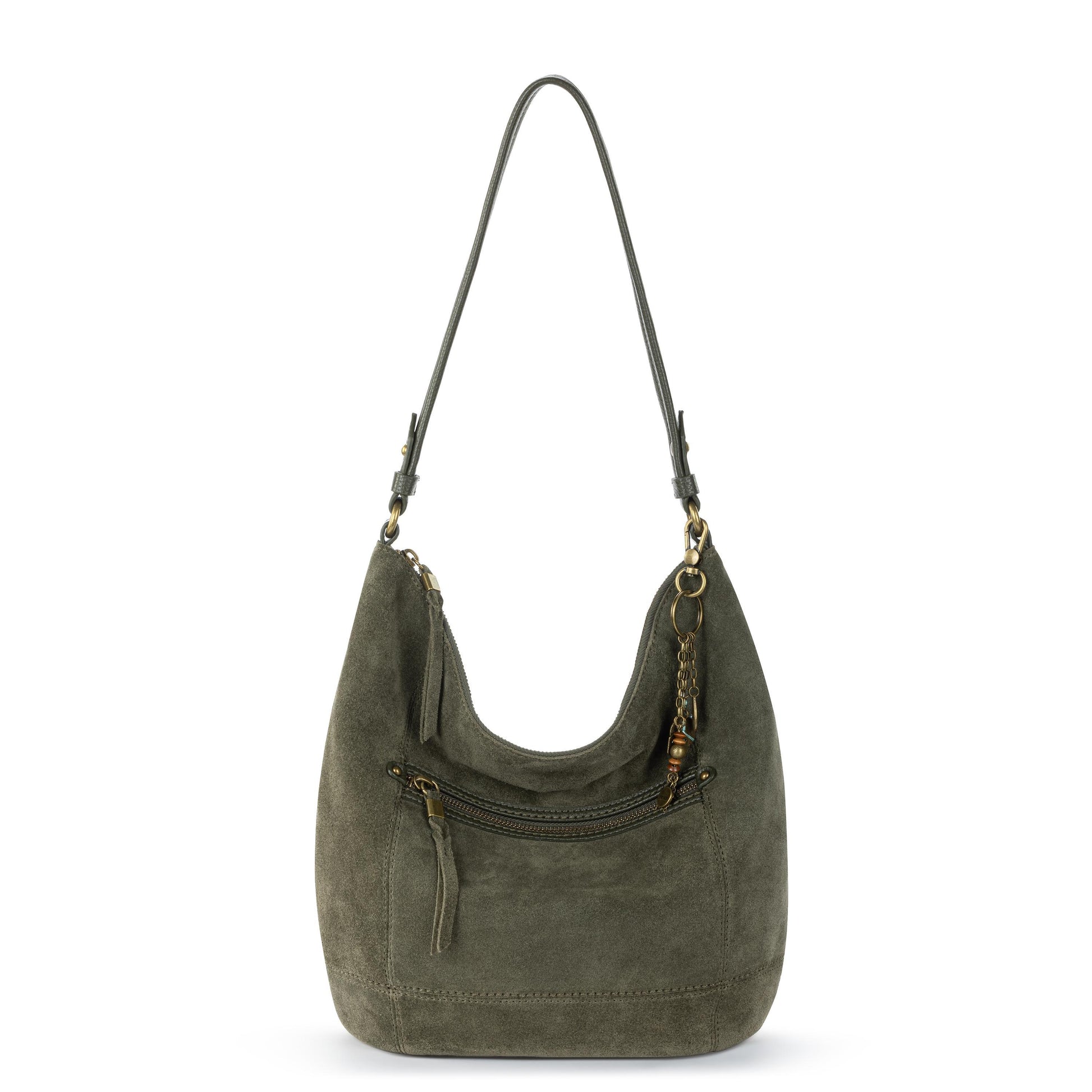 The Sak Sequoia Hobo Leather - |Moss Suede|