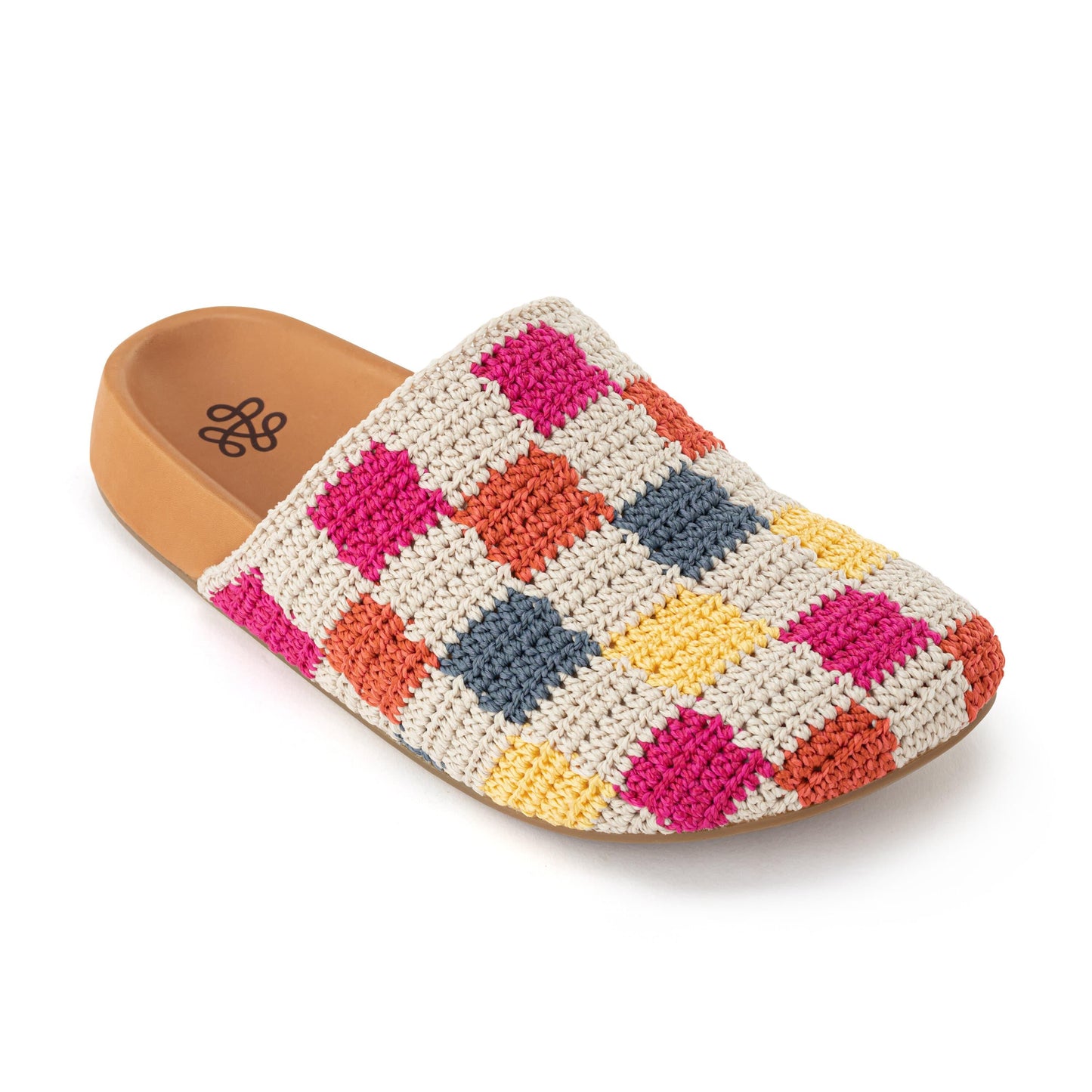 The Sak Bolinas Clog Crochet - |Multi Check|