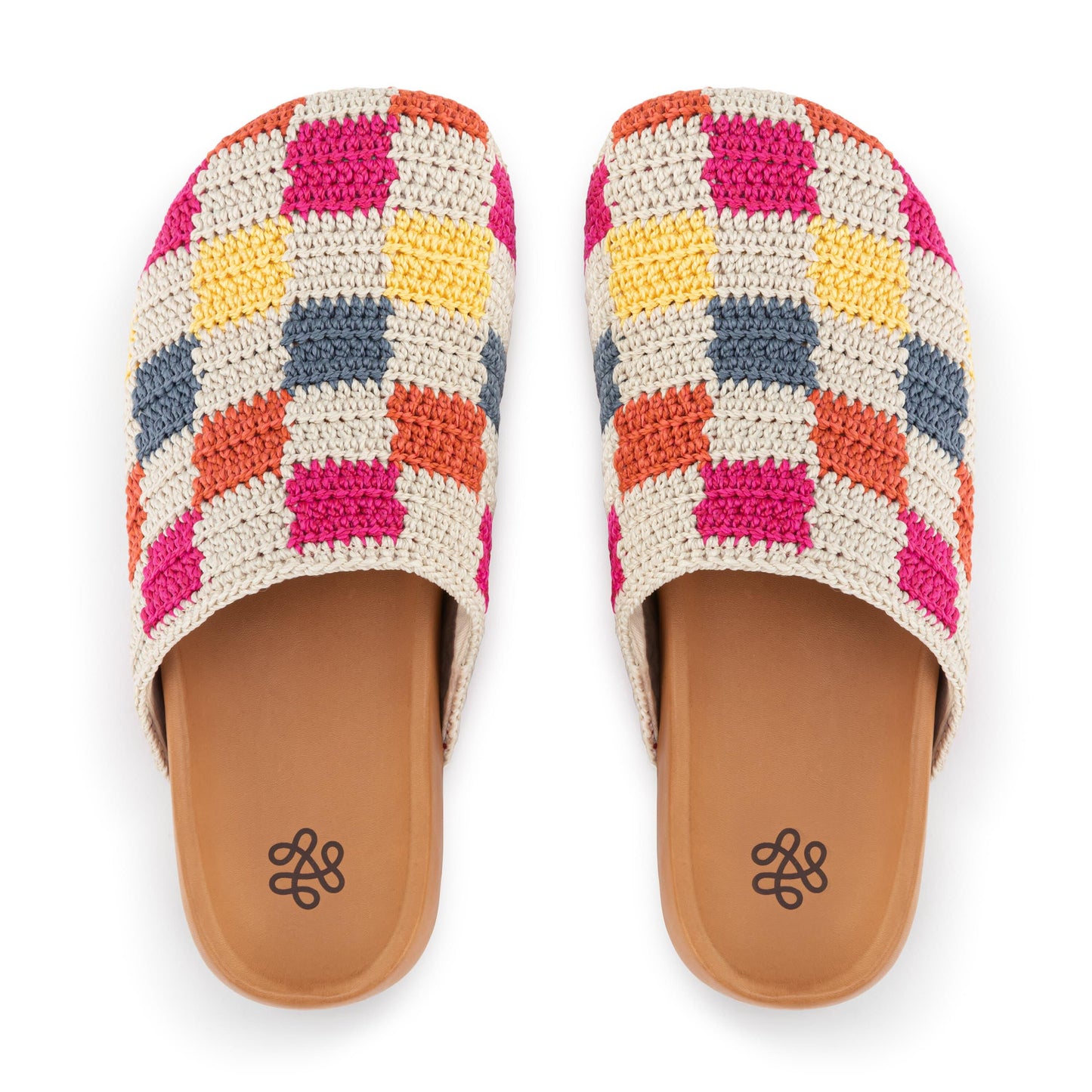 The Sak Bolinas Clog Crochet - |Multi Check|
