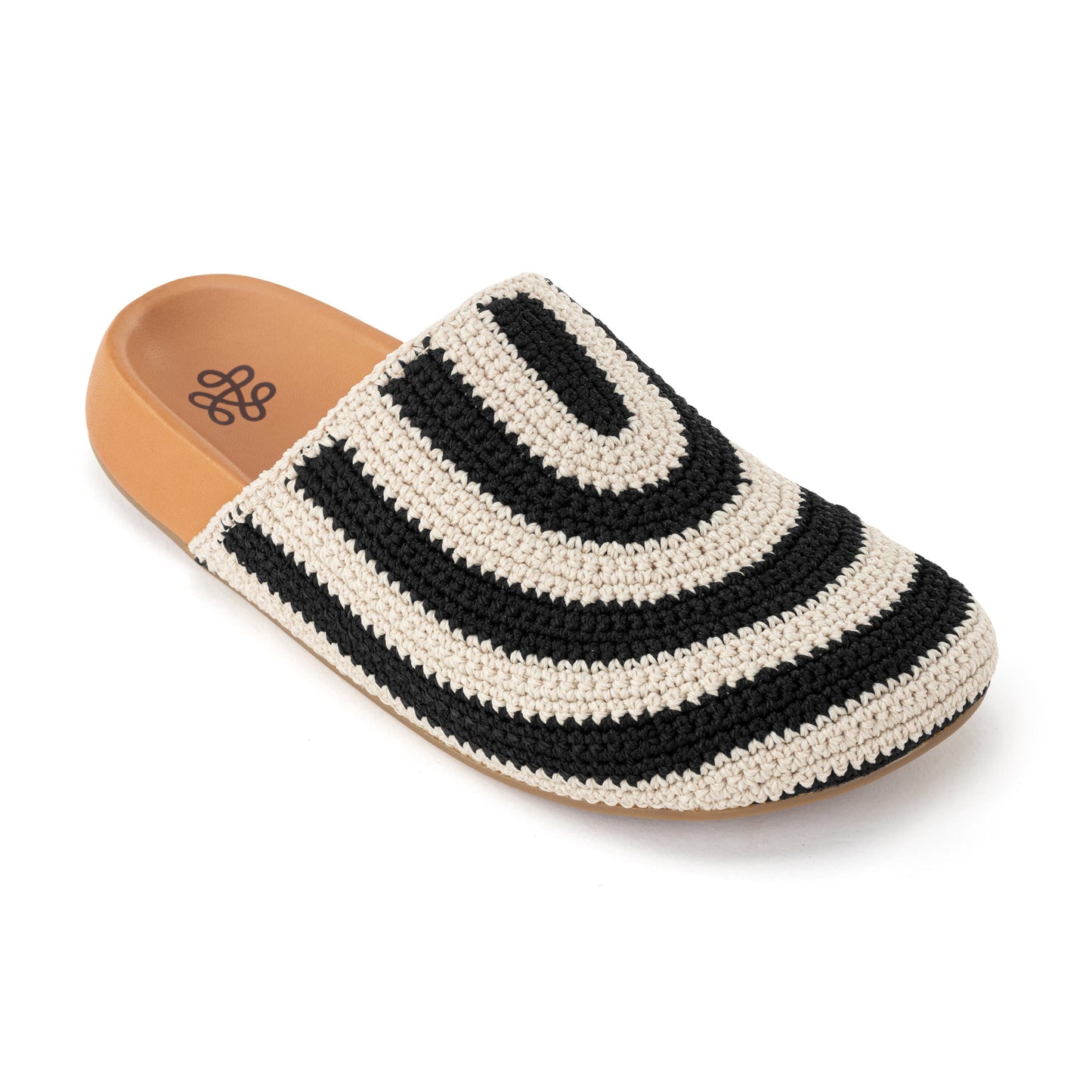 The Sak Bolinas Clog Crochet - |Black Stripe|