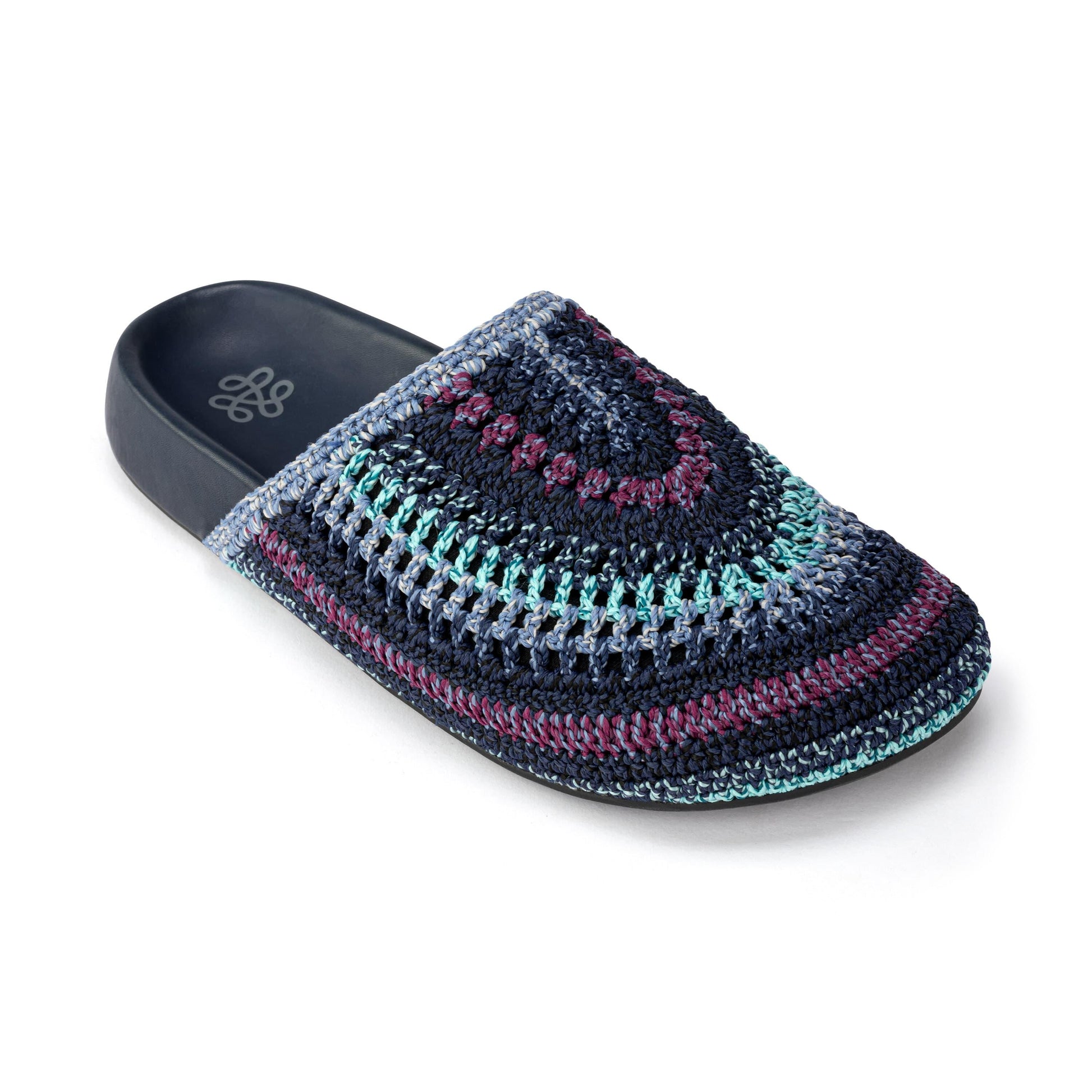 The Sak Bolinas Clog Crochet - |Lapis Stripe|