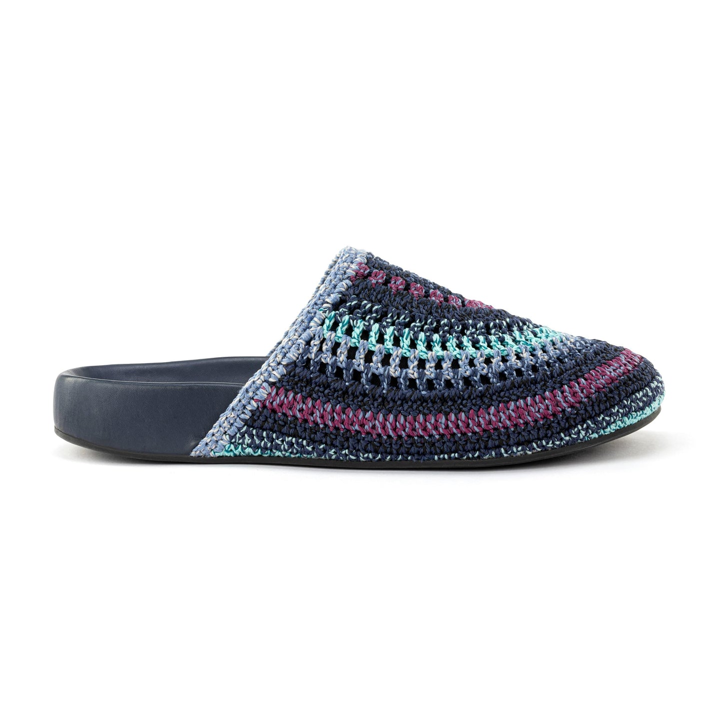 The Sak Bolinas Clog Crochet - |Lapis Stripe|