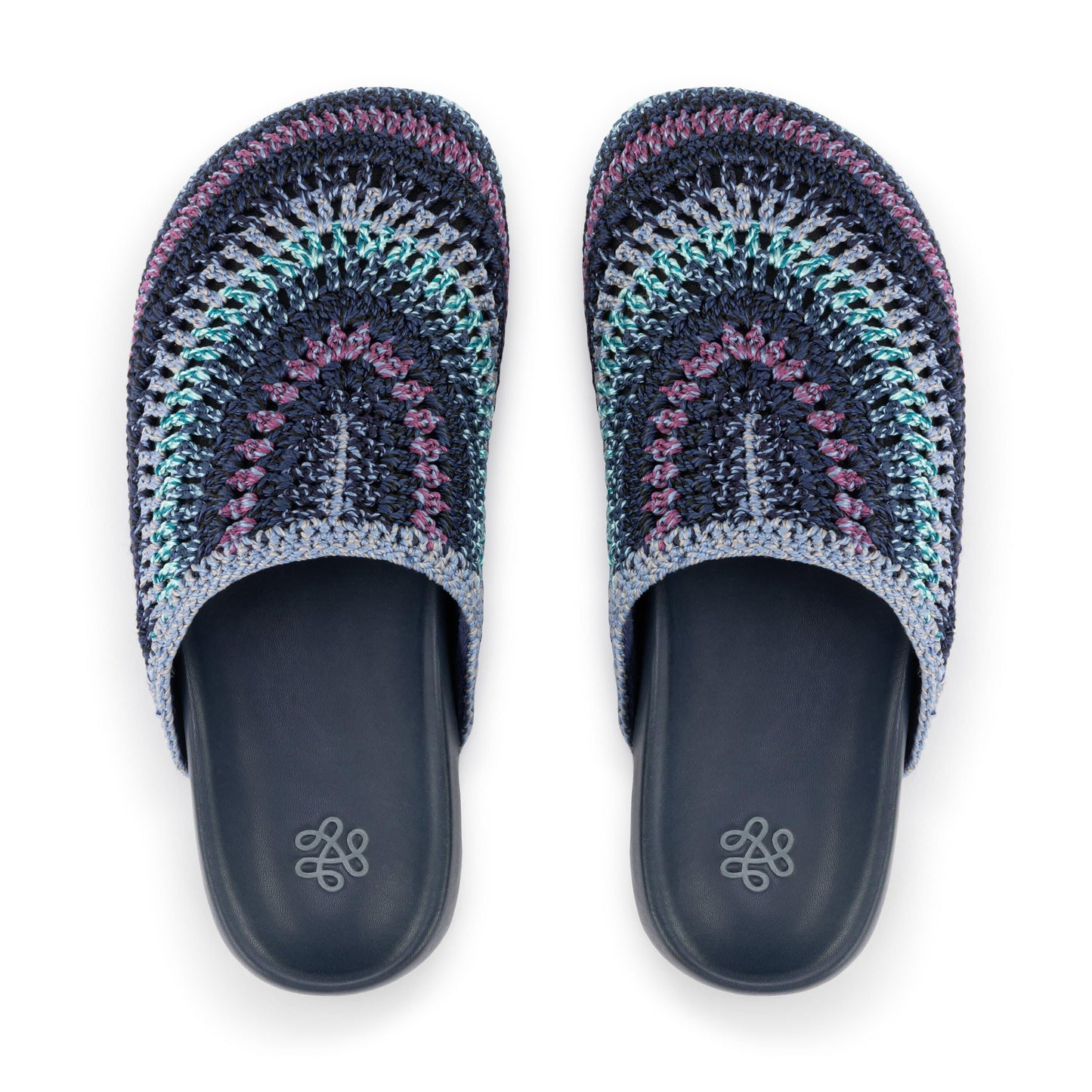 The Sak Bolinas Clog Crochet - |Lapis Stripe|