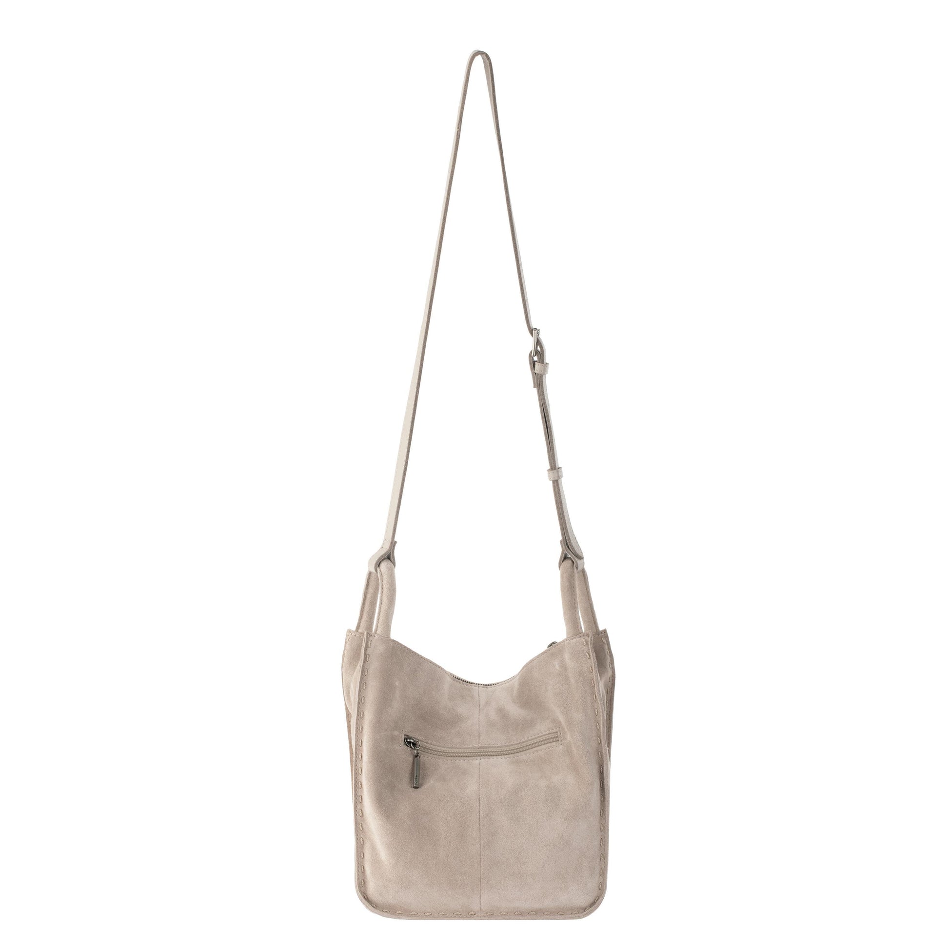 The Sak Los Feliz Slouchy Crossbody Leather - |Sand Suede|