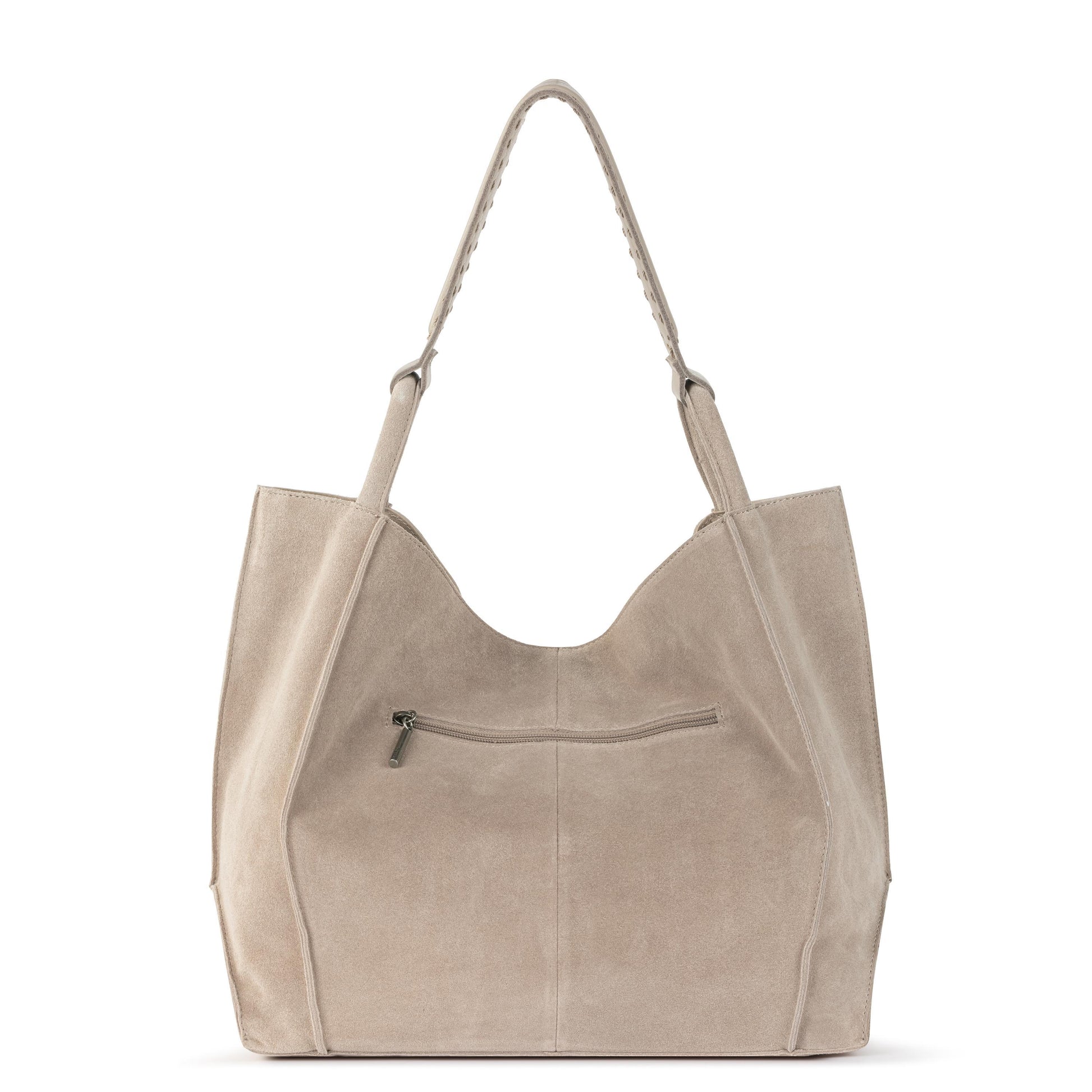 The Sak Los Feliz Slouchy Large Tote Leather - |Sand Suede|