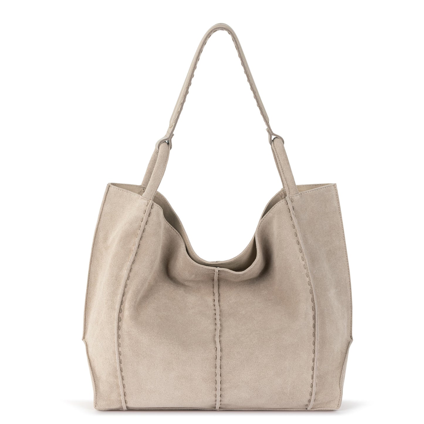 The Sak Los Feliz Slouchy Large Tote Leather - |Sand Suede|