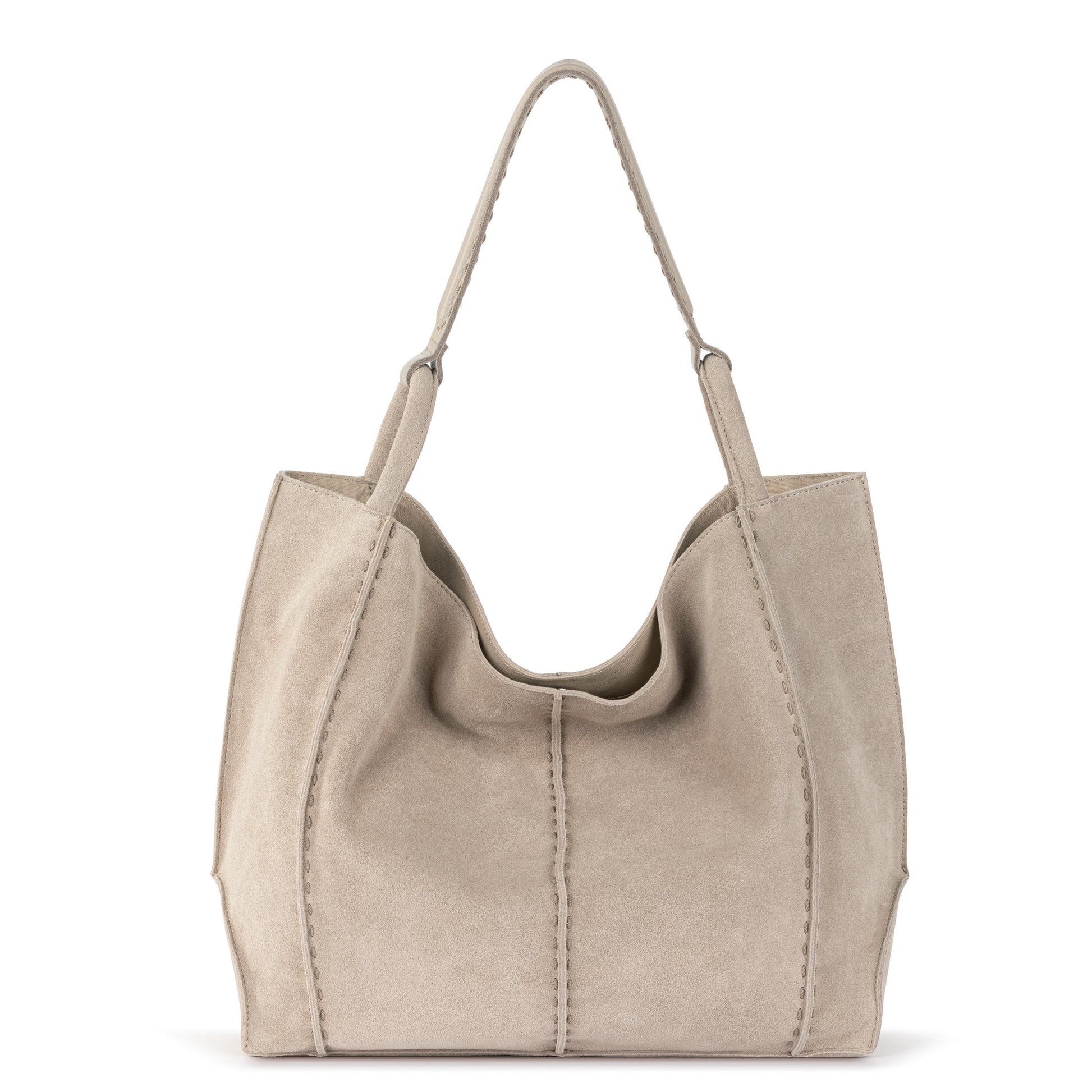 The Sak Los Feliz Slouchy Large Tote Leather - |Sand Suede|