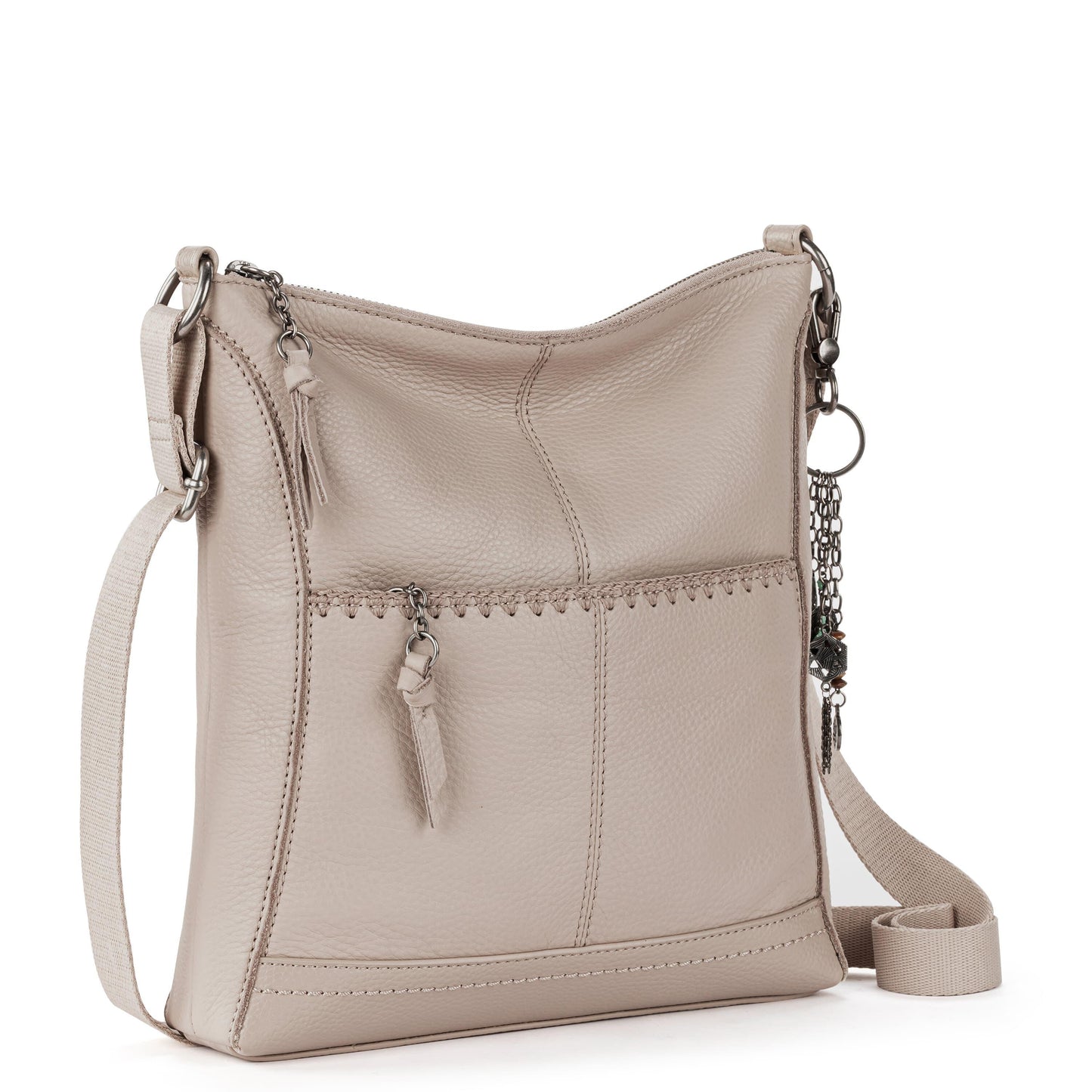 The Sak Lucia Crossbody Leather - |Sand Stitch|