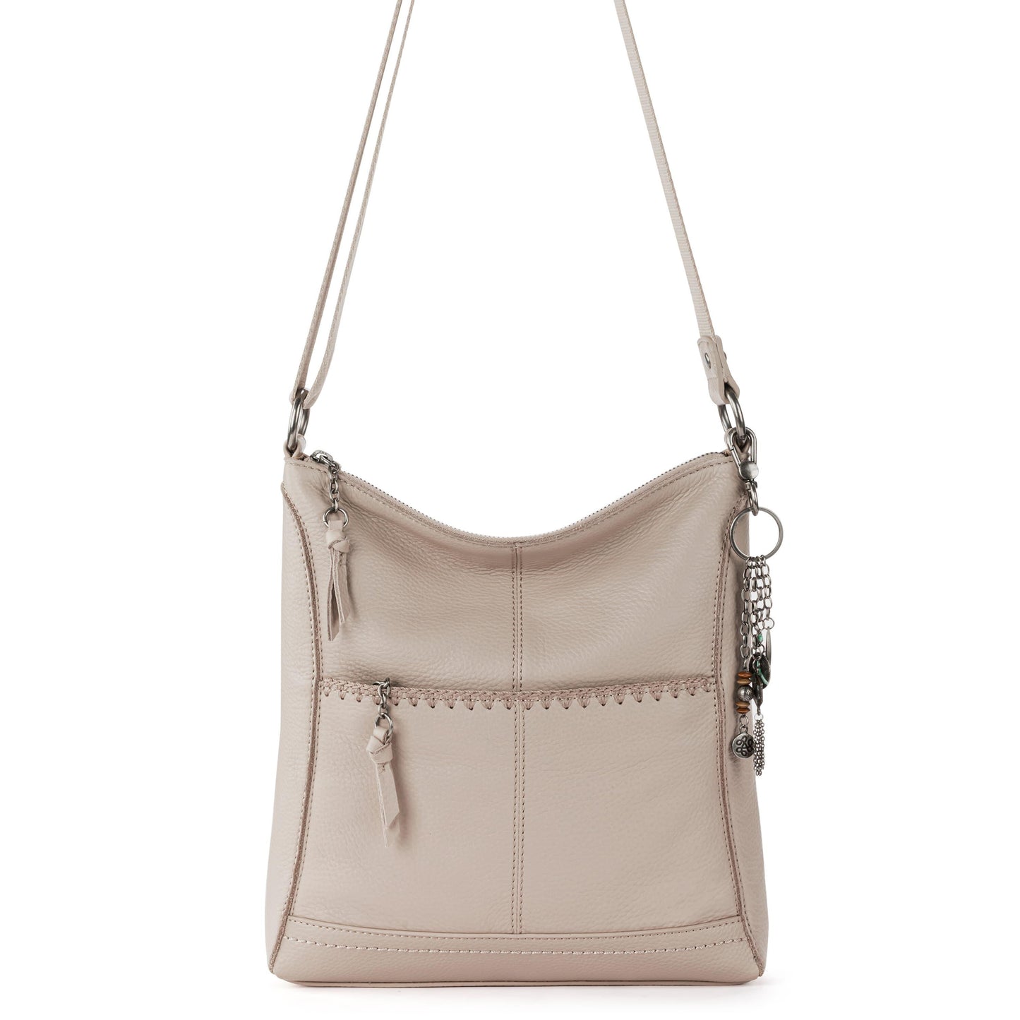 The Sak Lucia Crossbody Leather - |Sand Stitch|