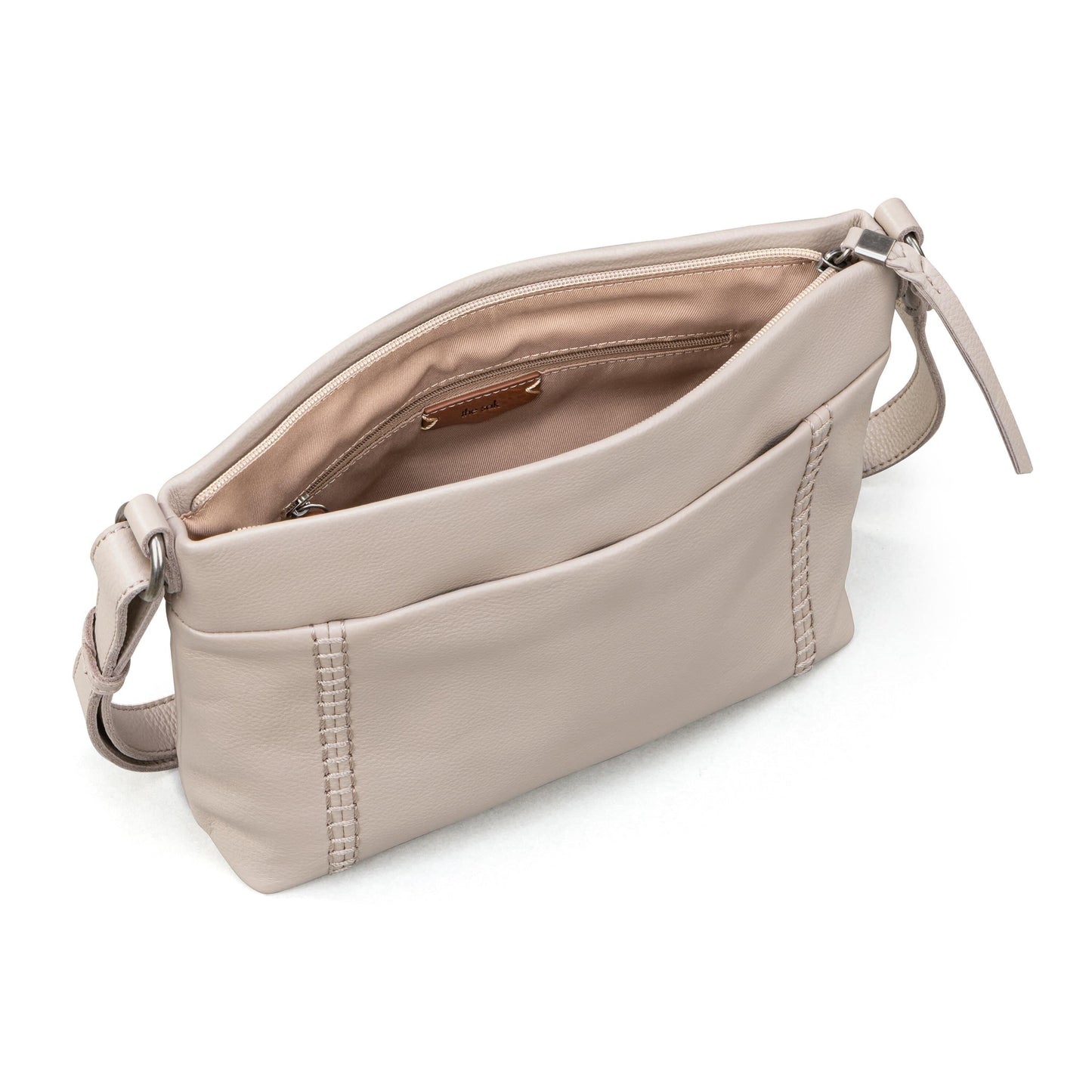 The Sak Melrose Crossbody Leather - |Sand|