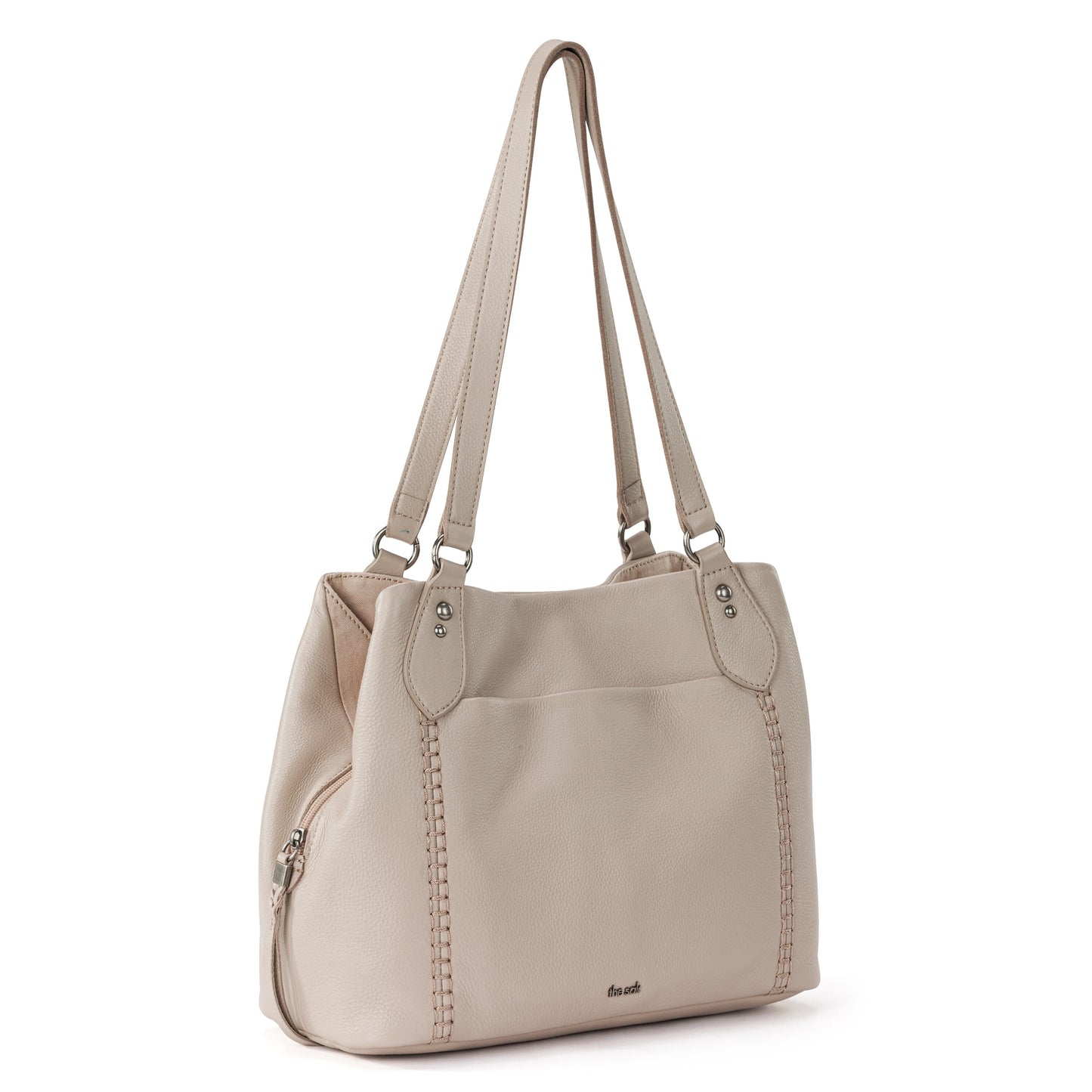 The Sak Melrose Satchel Leather - |Sand|