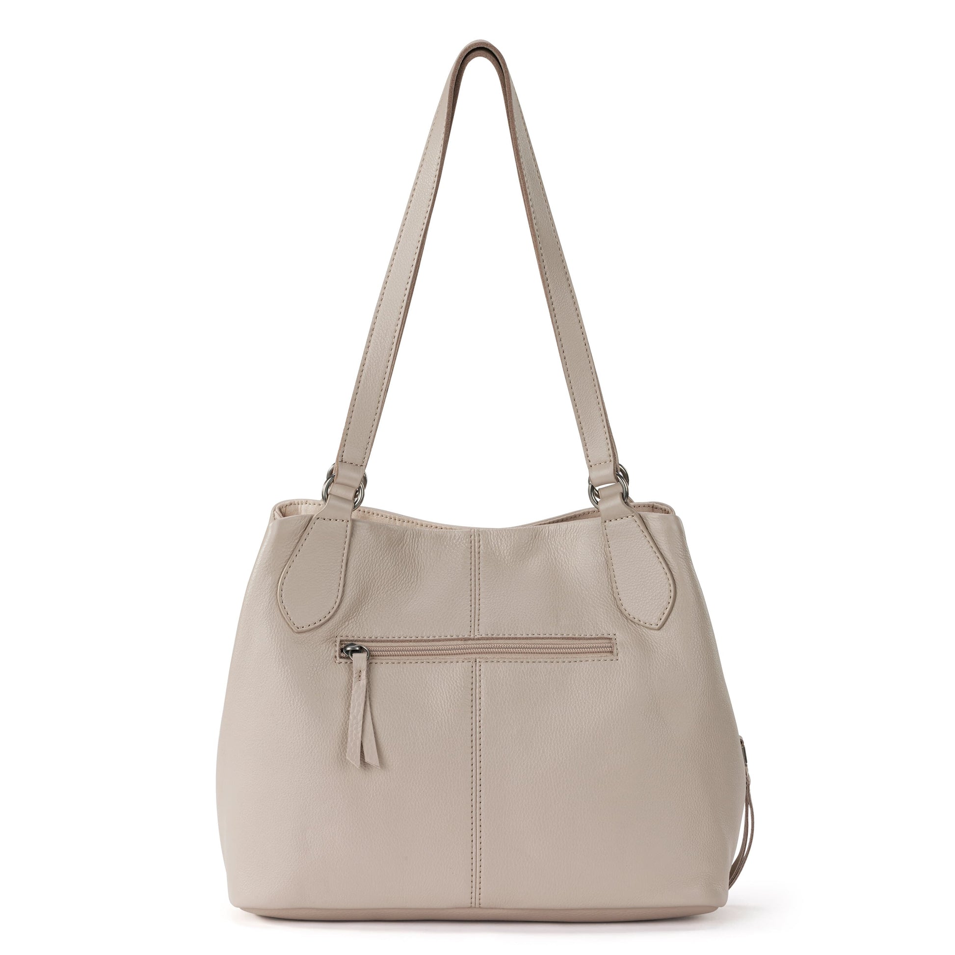 The Sak Melrose Satchel Leather - |Sand|