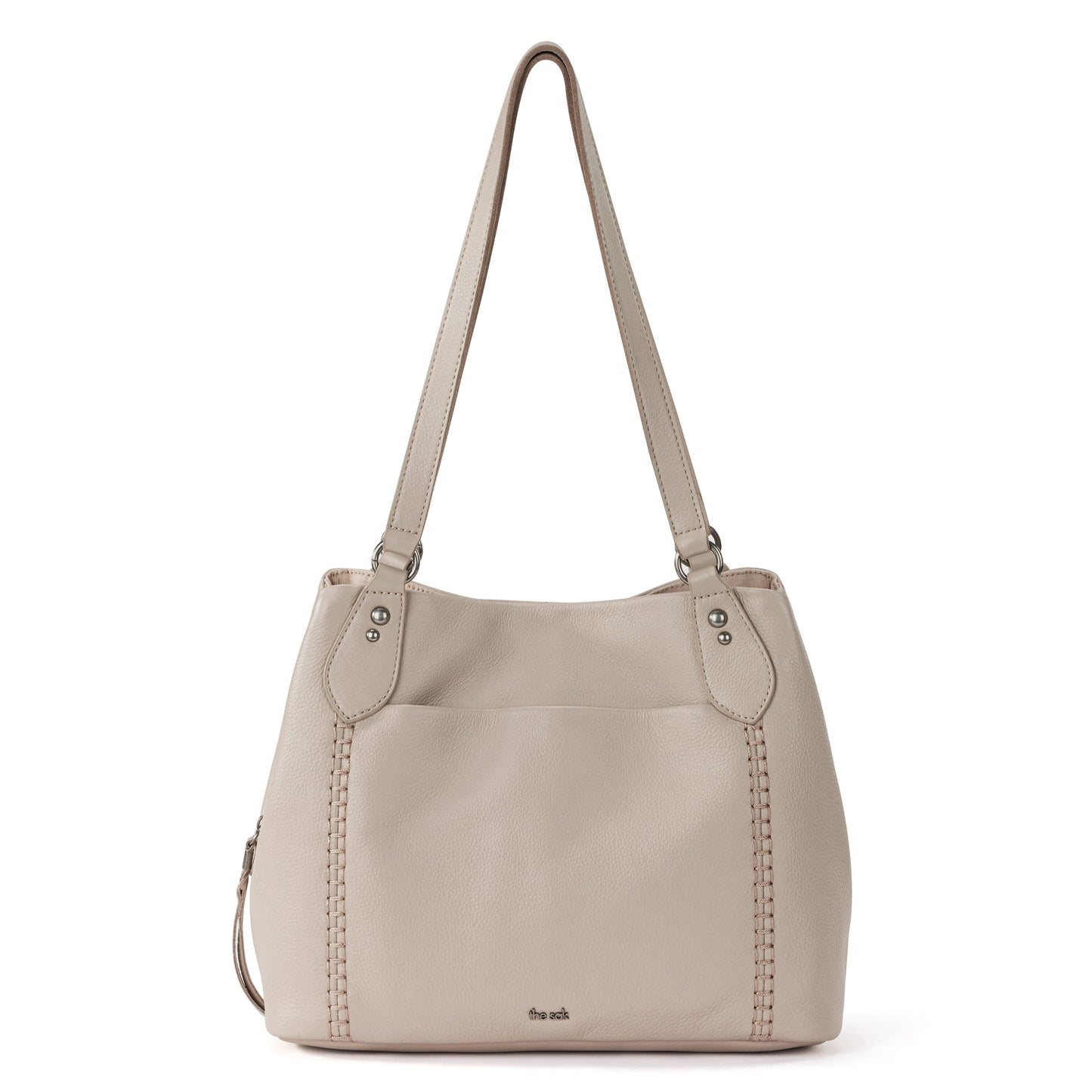 The Sak Melrose Satchel Leather - |Sand|