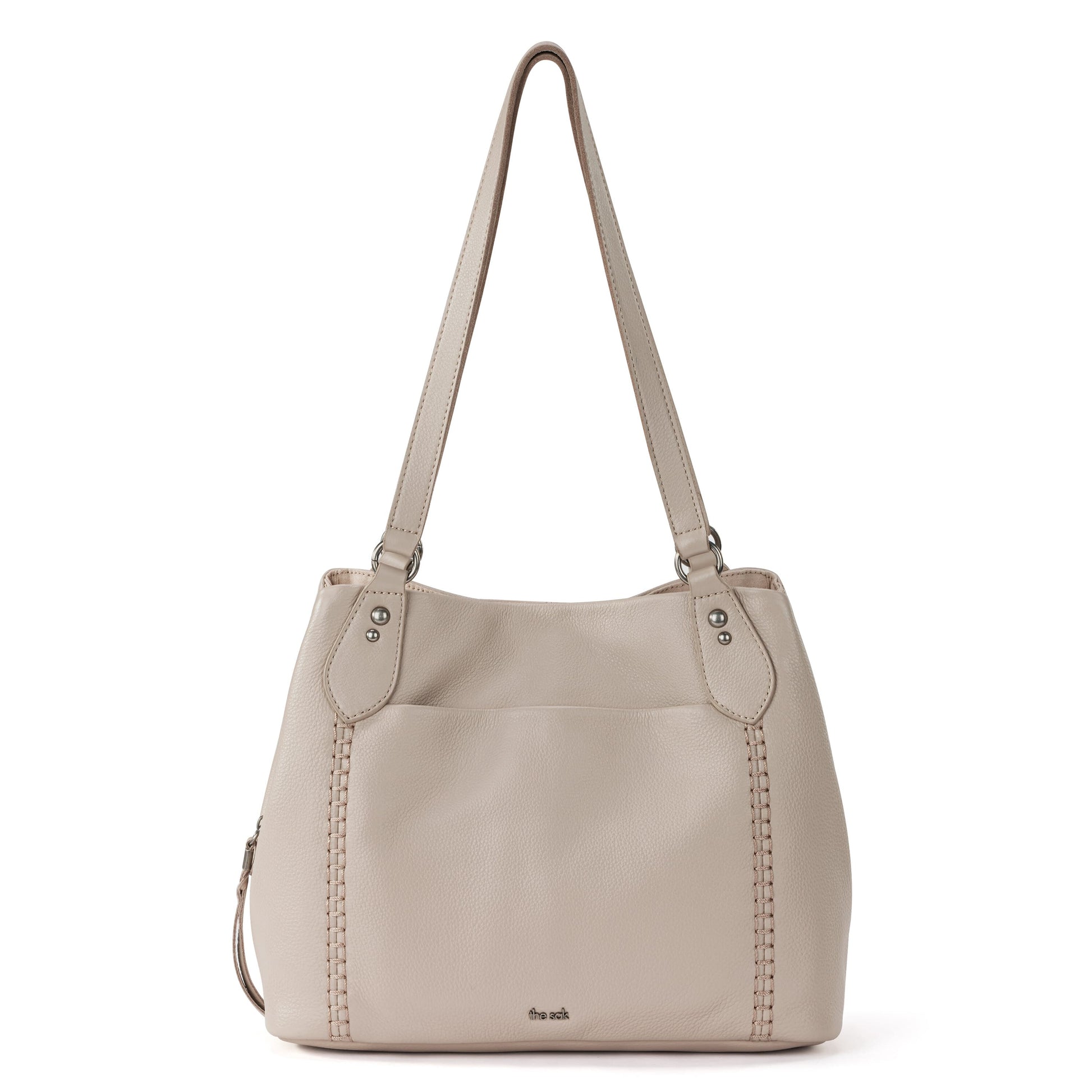 The Sak Melrose Satchel Leather - |Sand|
