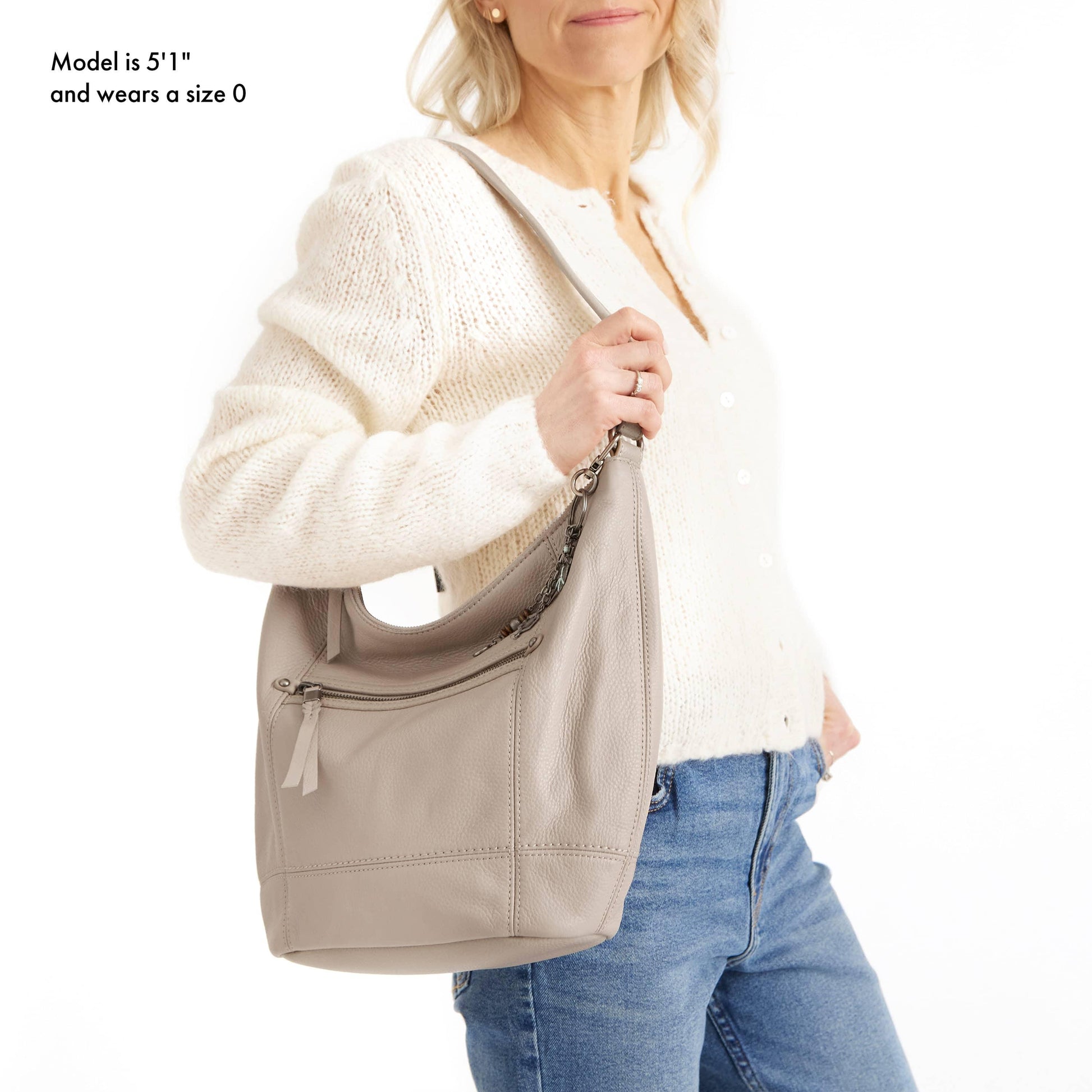 The Sak Sequoia Hobo Leather - |Sand|