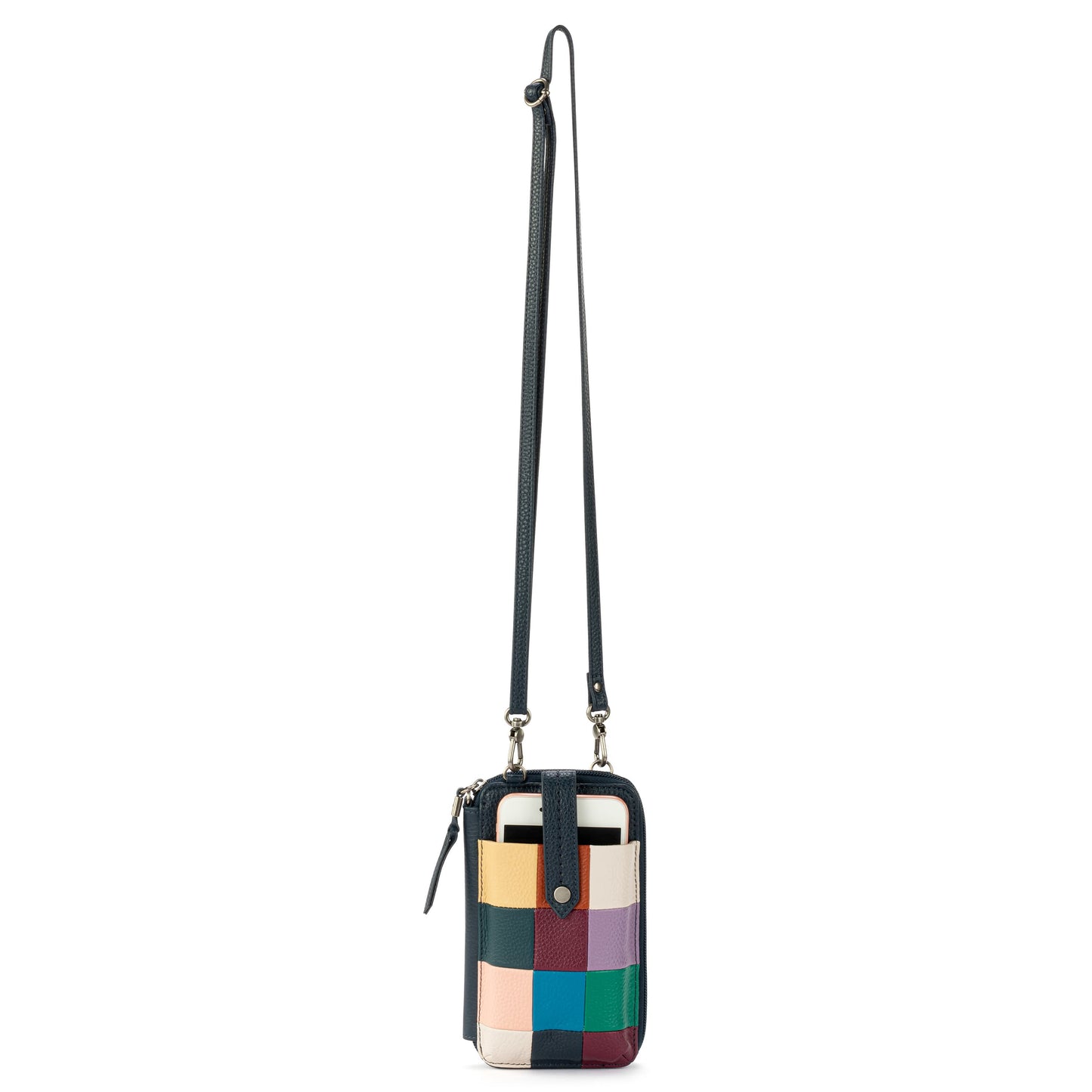 The Sak Silverlake Smartphone Crossbody Leather - |Multi Patch|
