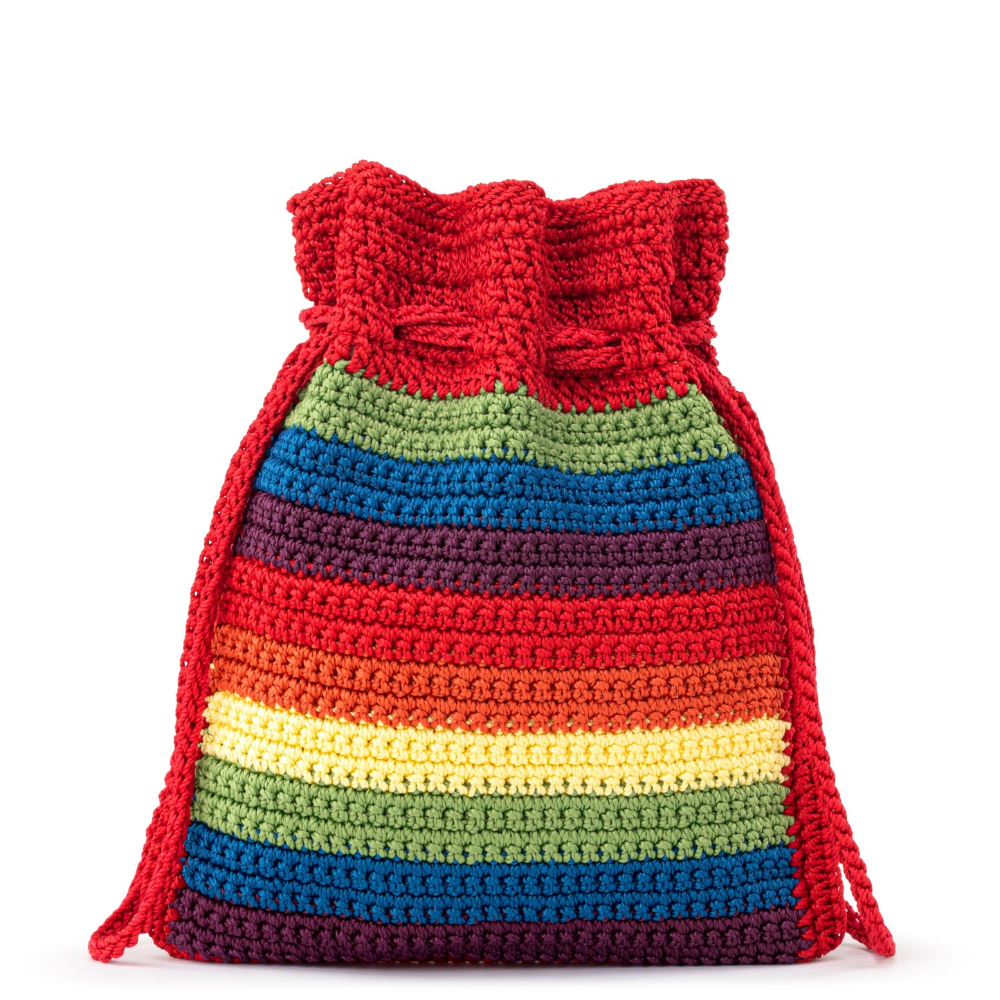 The Sak Brixton Tic-Tac-Toe Set Crochet - |Rainbow|