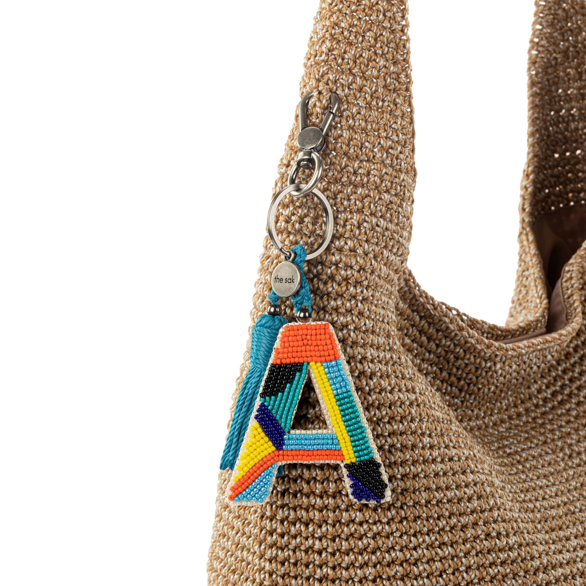 The Sak Yarnicharmz Letter Dangle Crochet - |A|