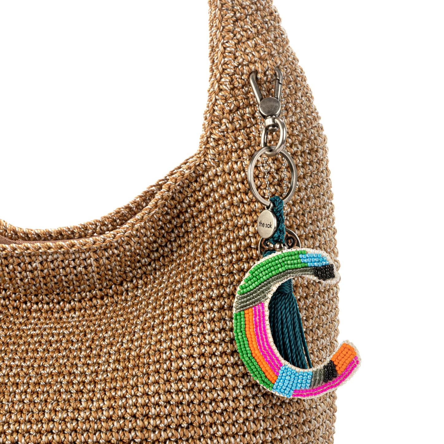 The Sak Yarnicharmz Letter Dangle Crochet - |C|