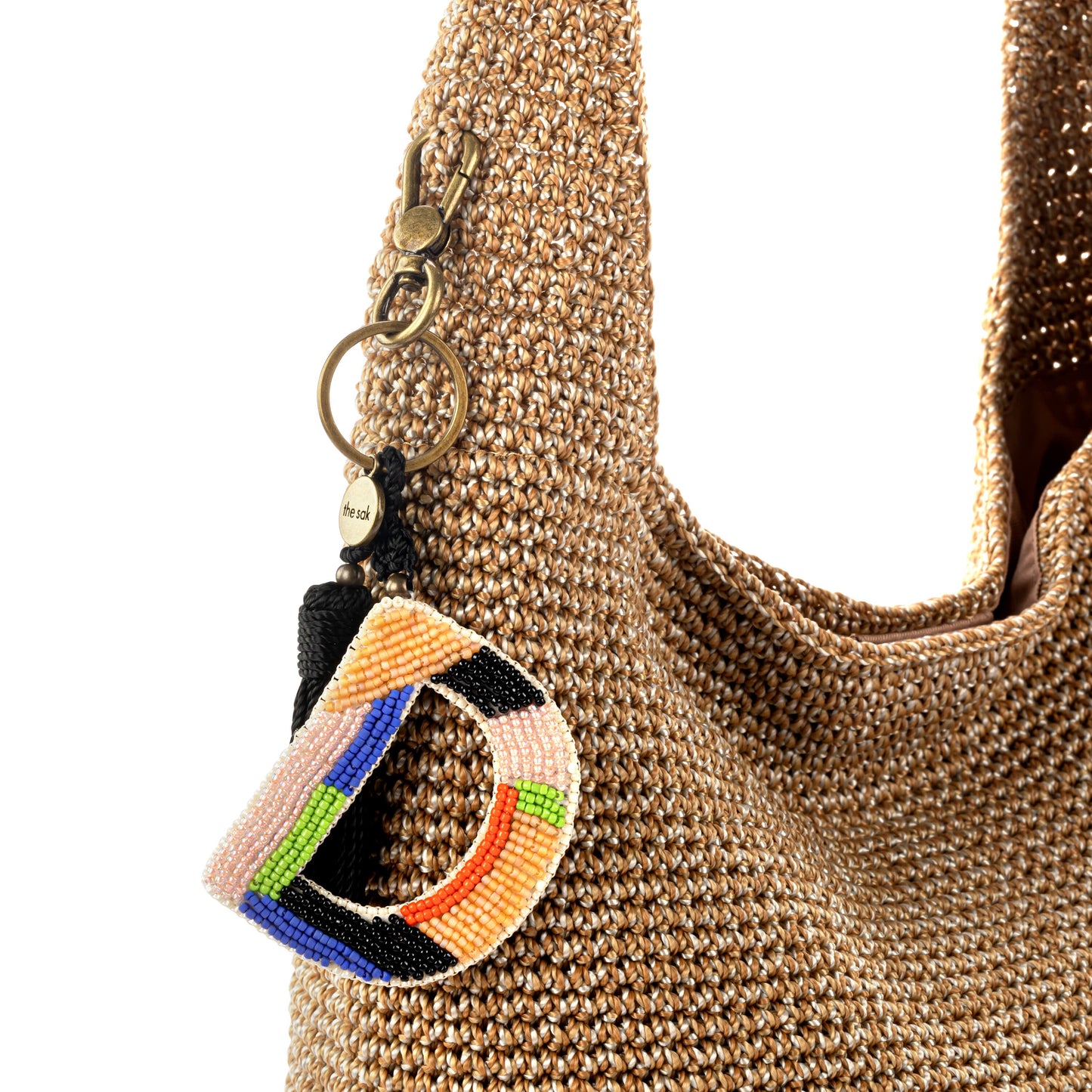 The Sak Yarnicharmz Letter Dangle Crochet - |D|