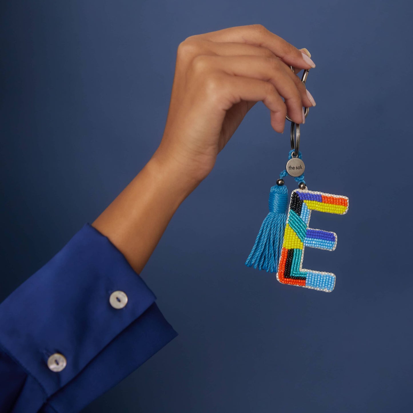 The Sak Yarnicharmz Letter Dangle Crochet - |E|