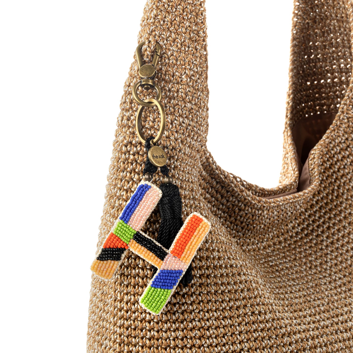 The Sak Yarnicharmz Letter Dangle Crochet - |H|